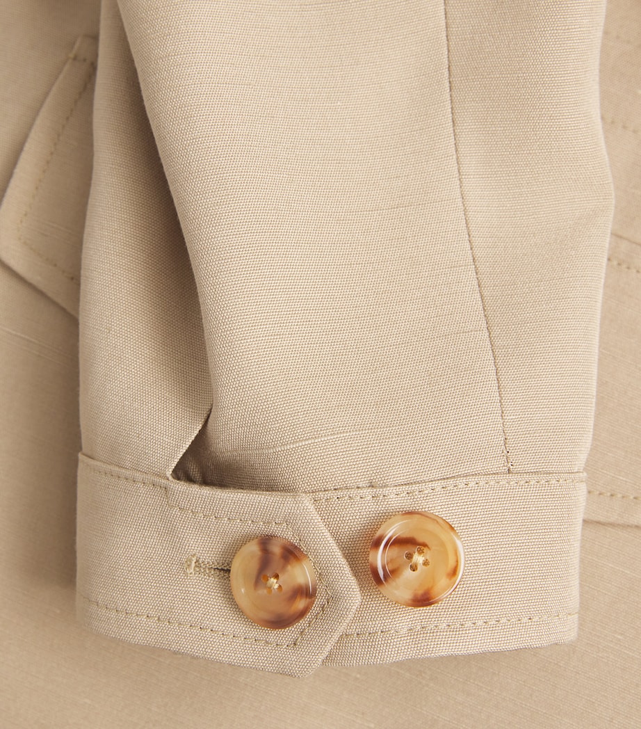 Virgin Wool Field Jacket 200 BEIGE Image 5