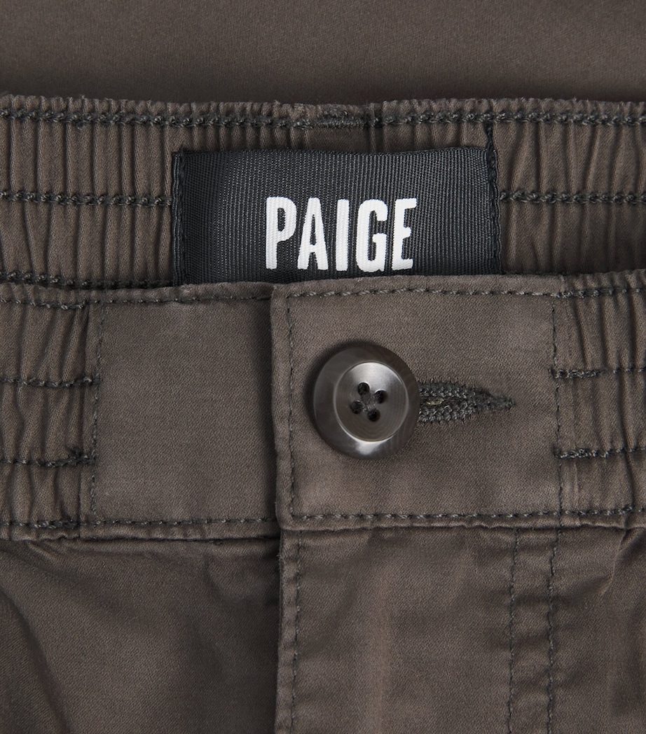 PAIGE Mens Eberton Chinos Dark Agar Image 6