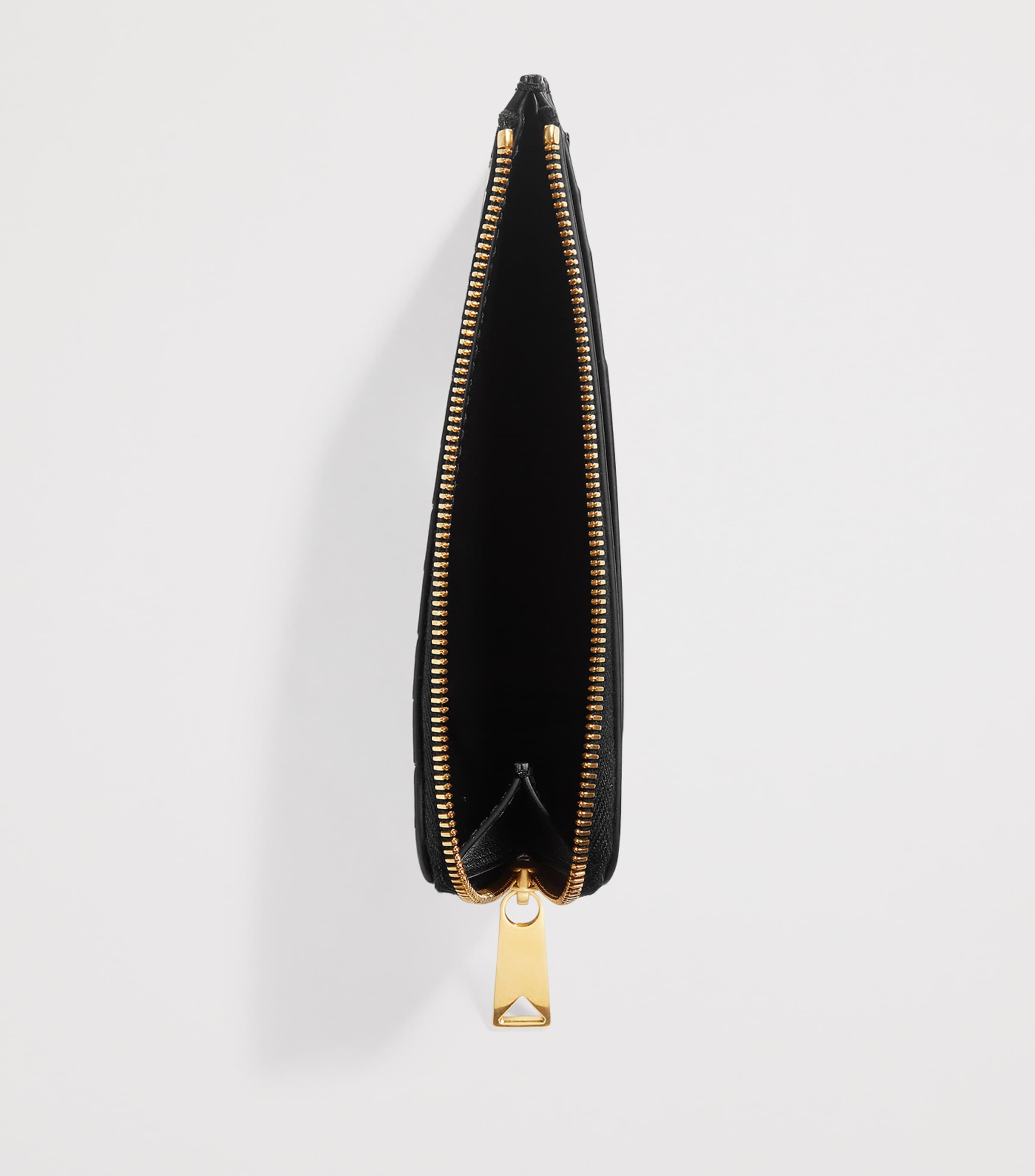 Bottega Veneta Leather Intrecciato L-Zip Card Holder Image 3