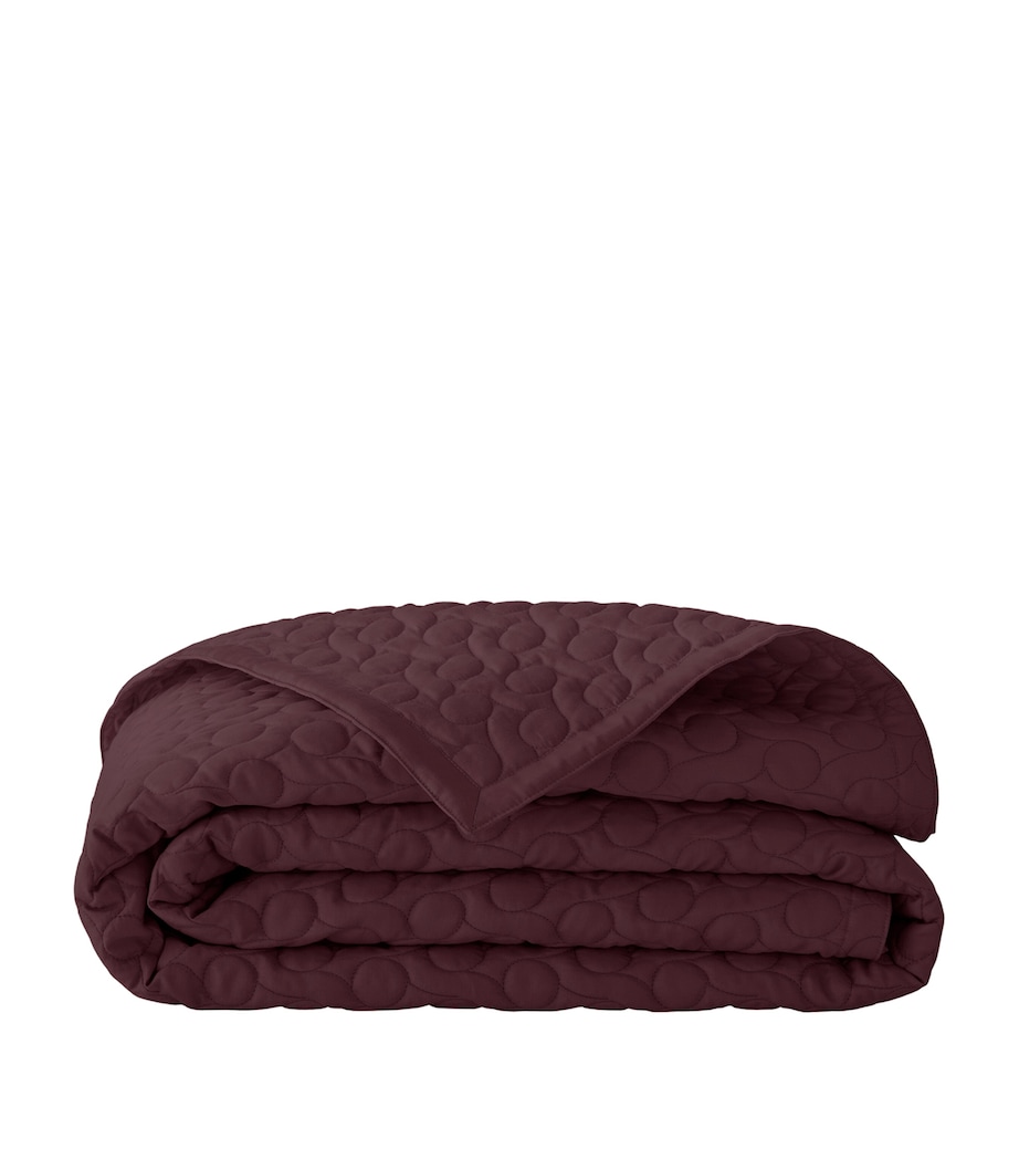 Poesie Super King Bedspread (280cm x 260cm) PURPLE Image 1