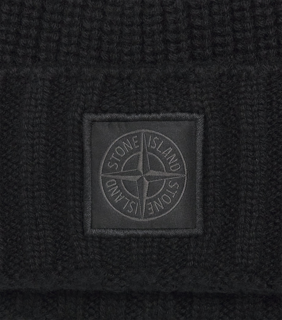 Stone Island GHOST PIECE Cashmere Beanie Image 4