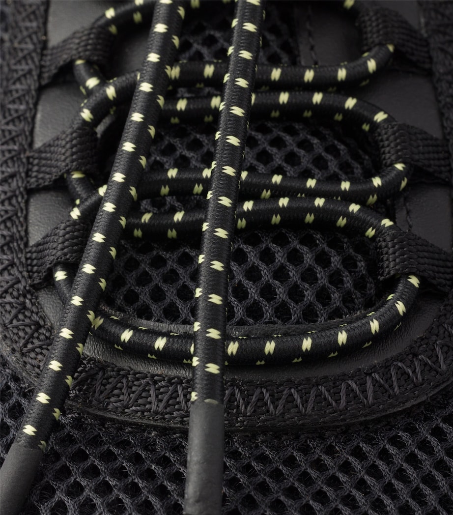 Prada Leather-Mesh Speedrock Sneakers Image 6