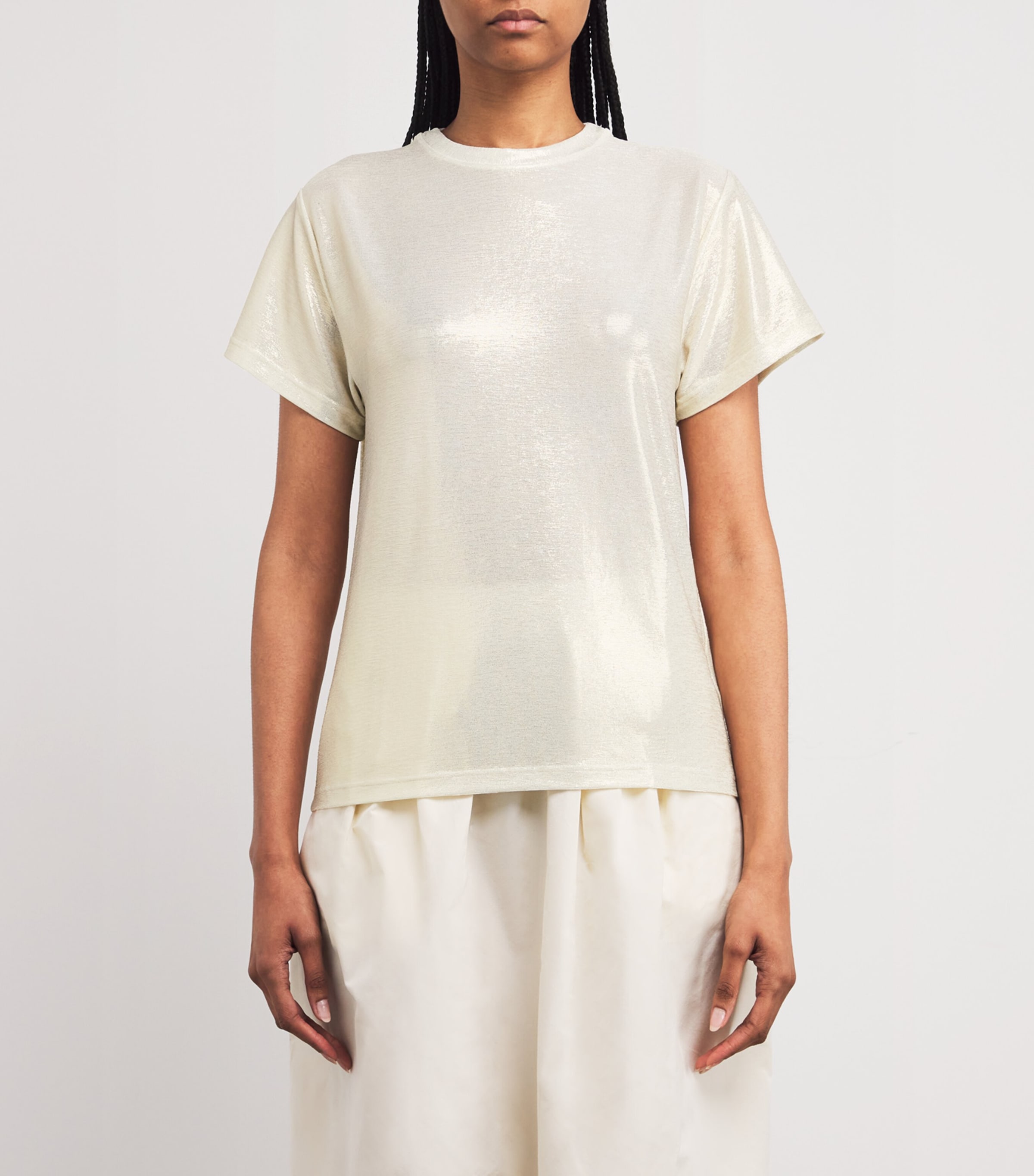 Lamé T-Shirt GOLD Image 3