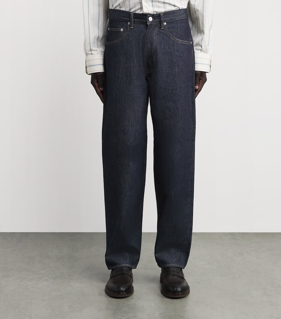 Hard Twist Wide-Leg Jeans INDIGO Image 3
