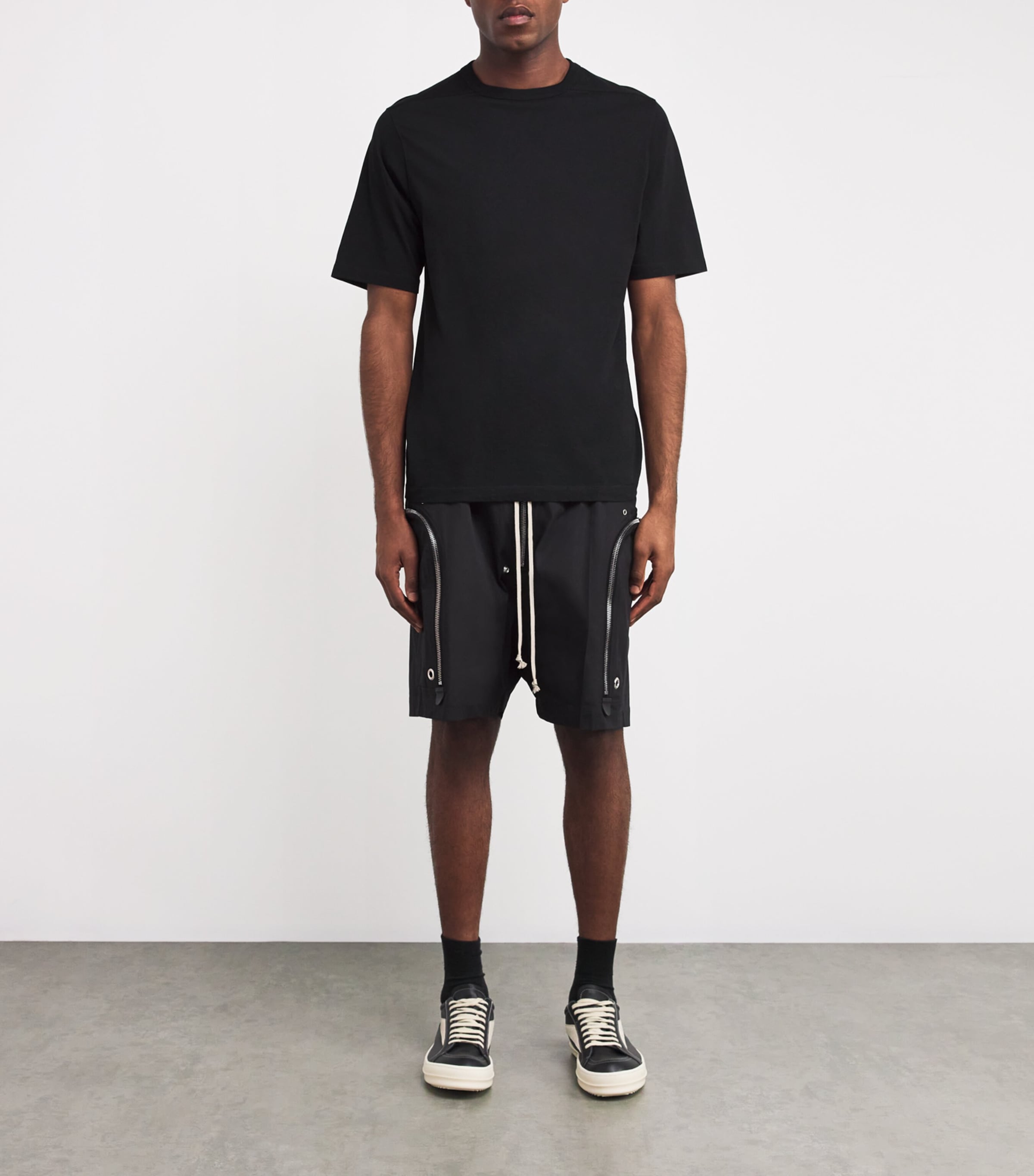 Rick Owens Mens Cotton Brad T-Shirt Image 2