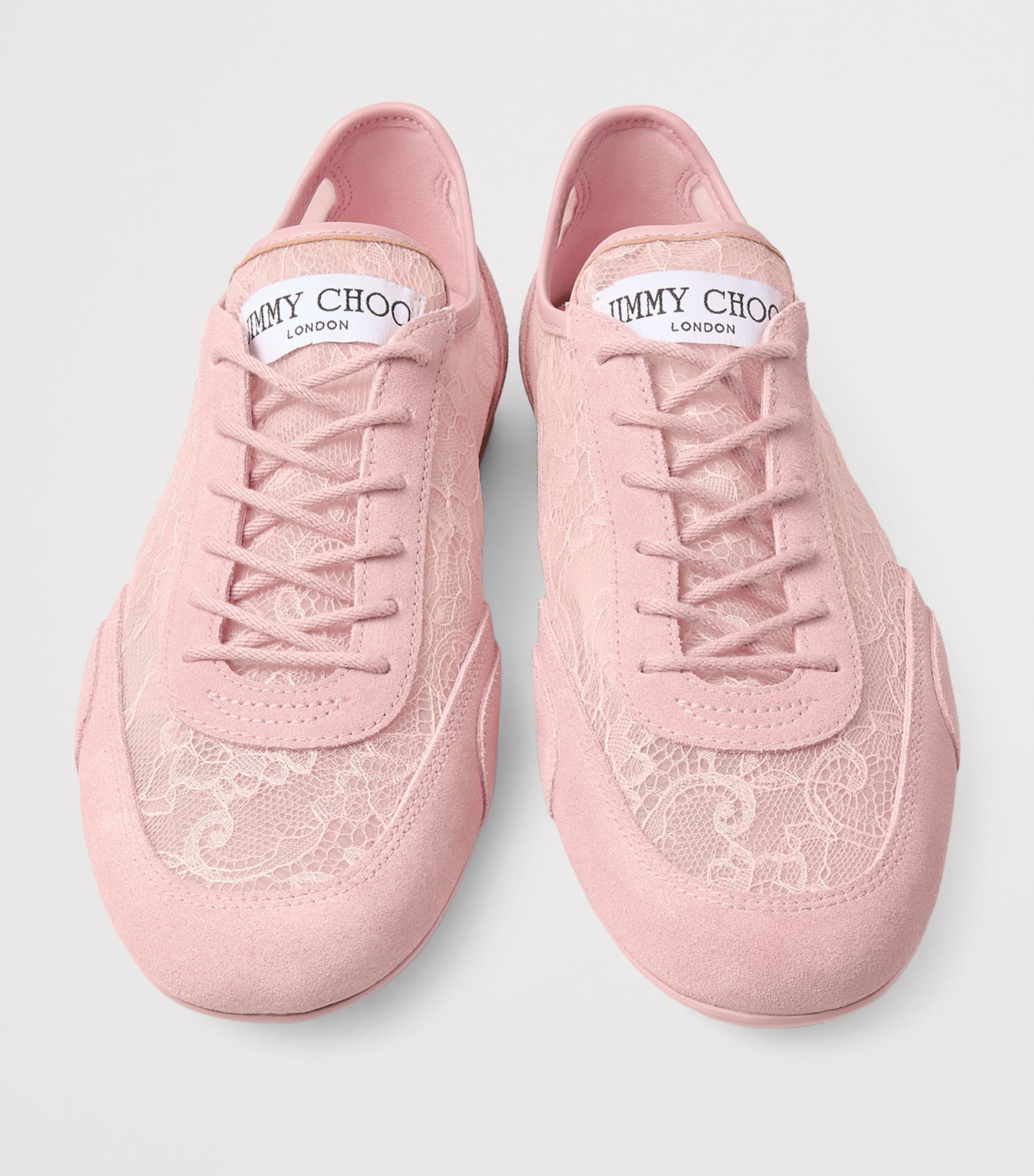 Sunny F Suede-Lace Sneakers V ROSE MIX Image 3