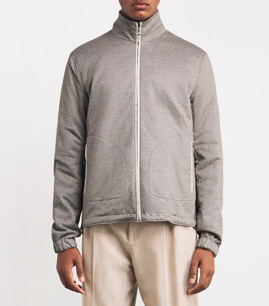 Linen Reversible Jacket TX13.1/25 NATURALE Image 3