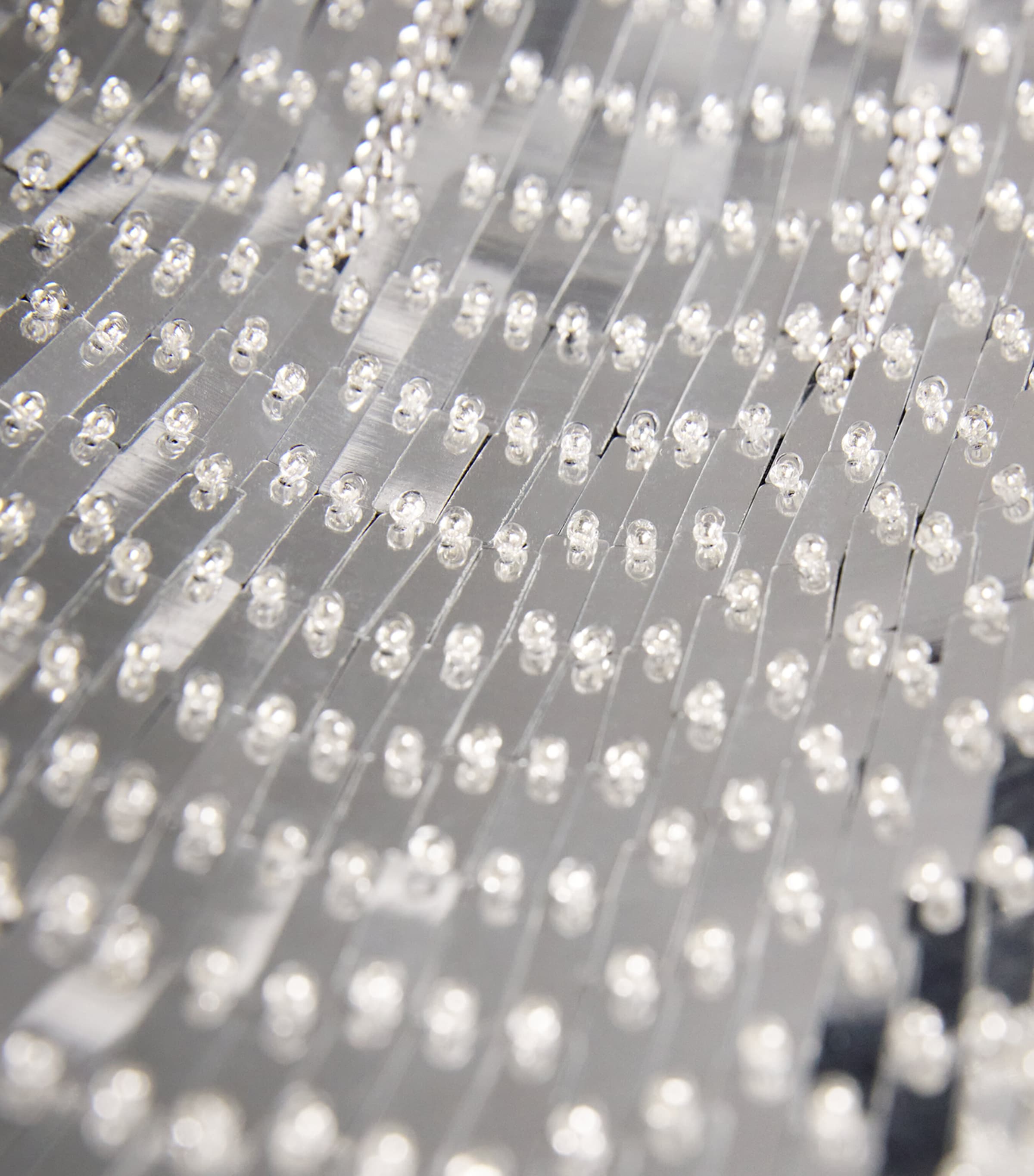 Embellished Crepe Gown BLACK WITH CRYSTAL Image 5