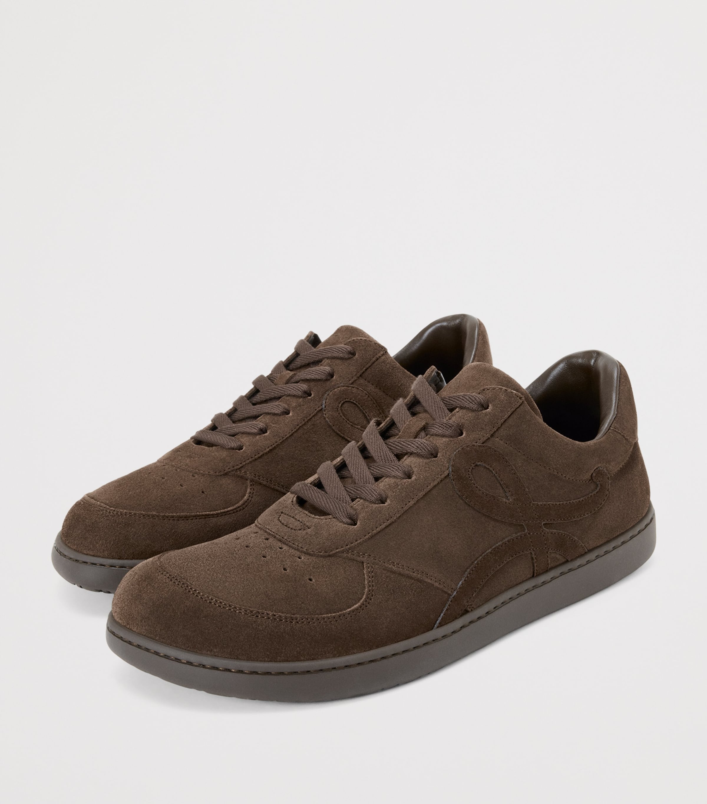 Suede Jambo Sneakers DARK BROWN Image 3