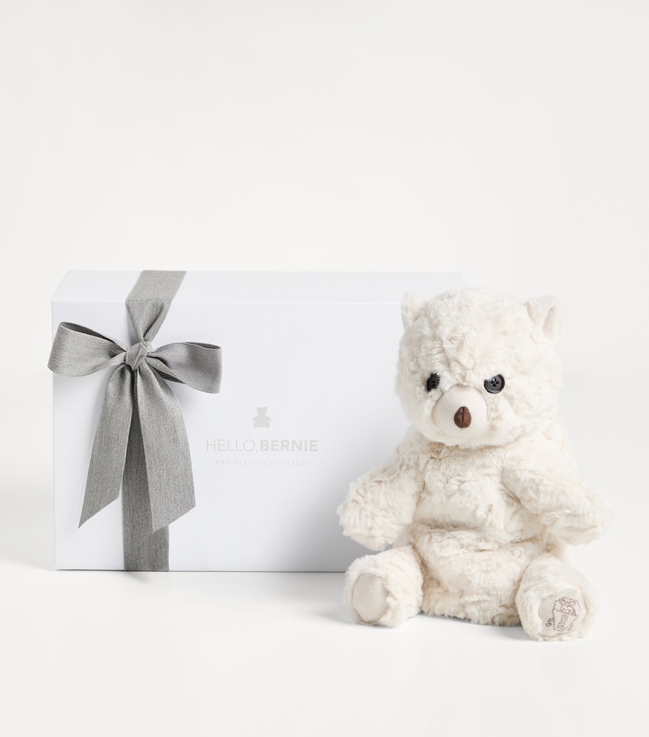 Brunello Cucinelli Kids Bernie Bear Hand Puppet Image 2