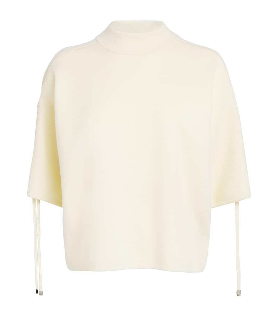 Virgin Wool Funnel-Neck Sweater SILK Image 1