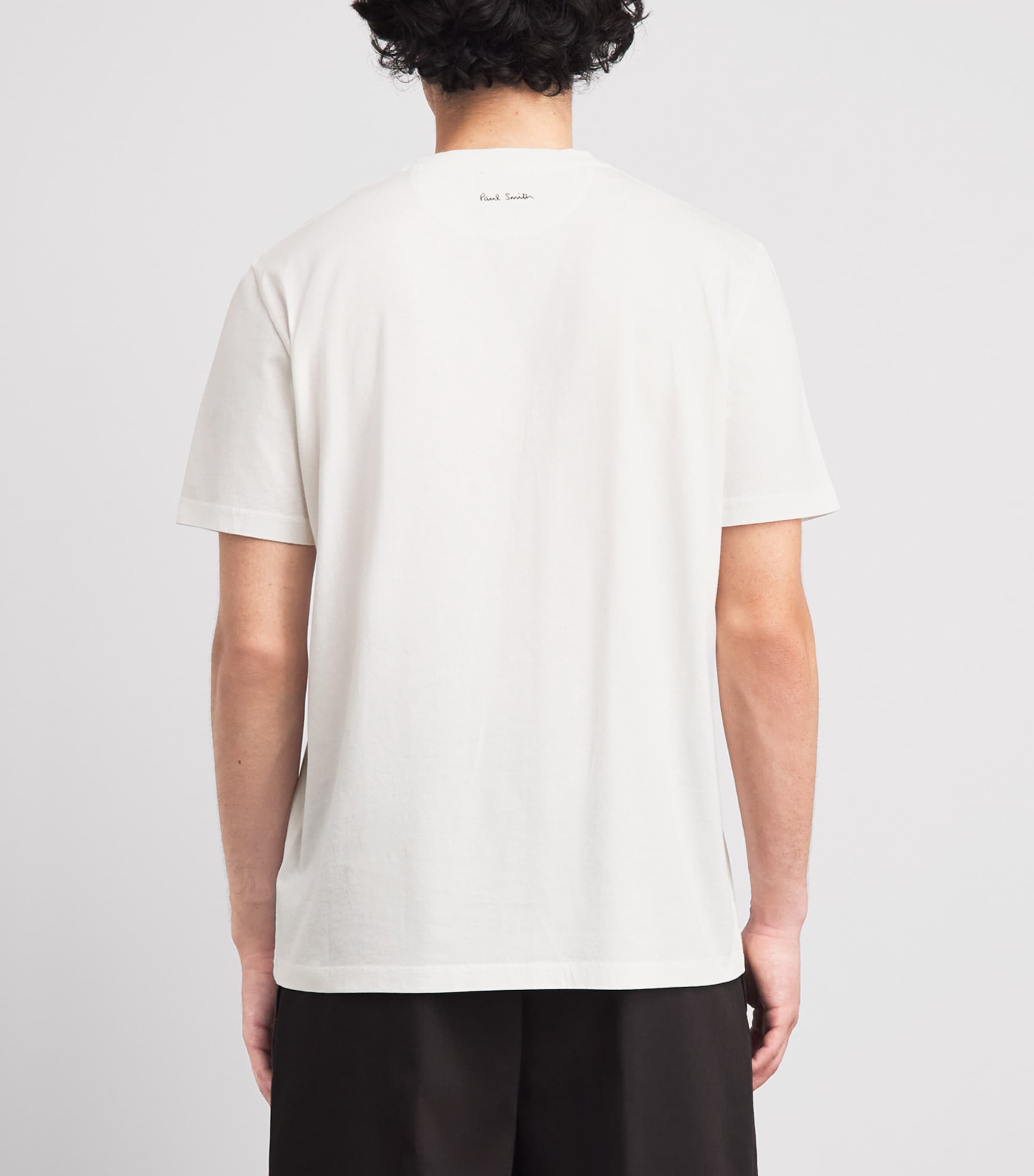 Paul Smith Mens Cotton Cologne Print T-Shirt Image 5