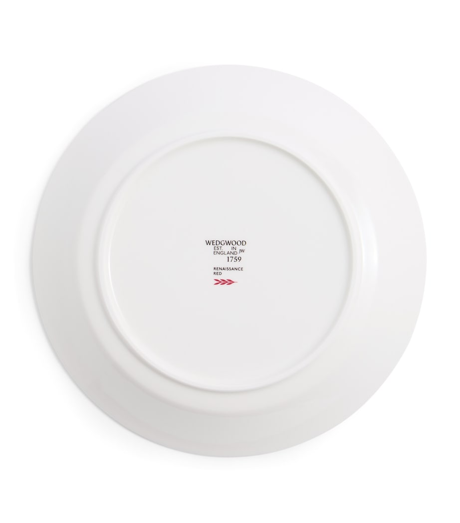 Renaissance Deep Plate (22cm) RED Image 5