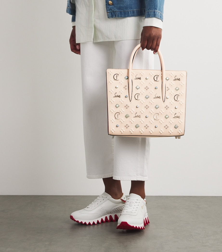 Paloma Medium Leather Top-Handle Bag F609 Image 3