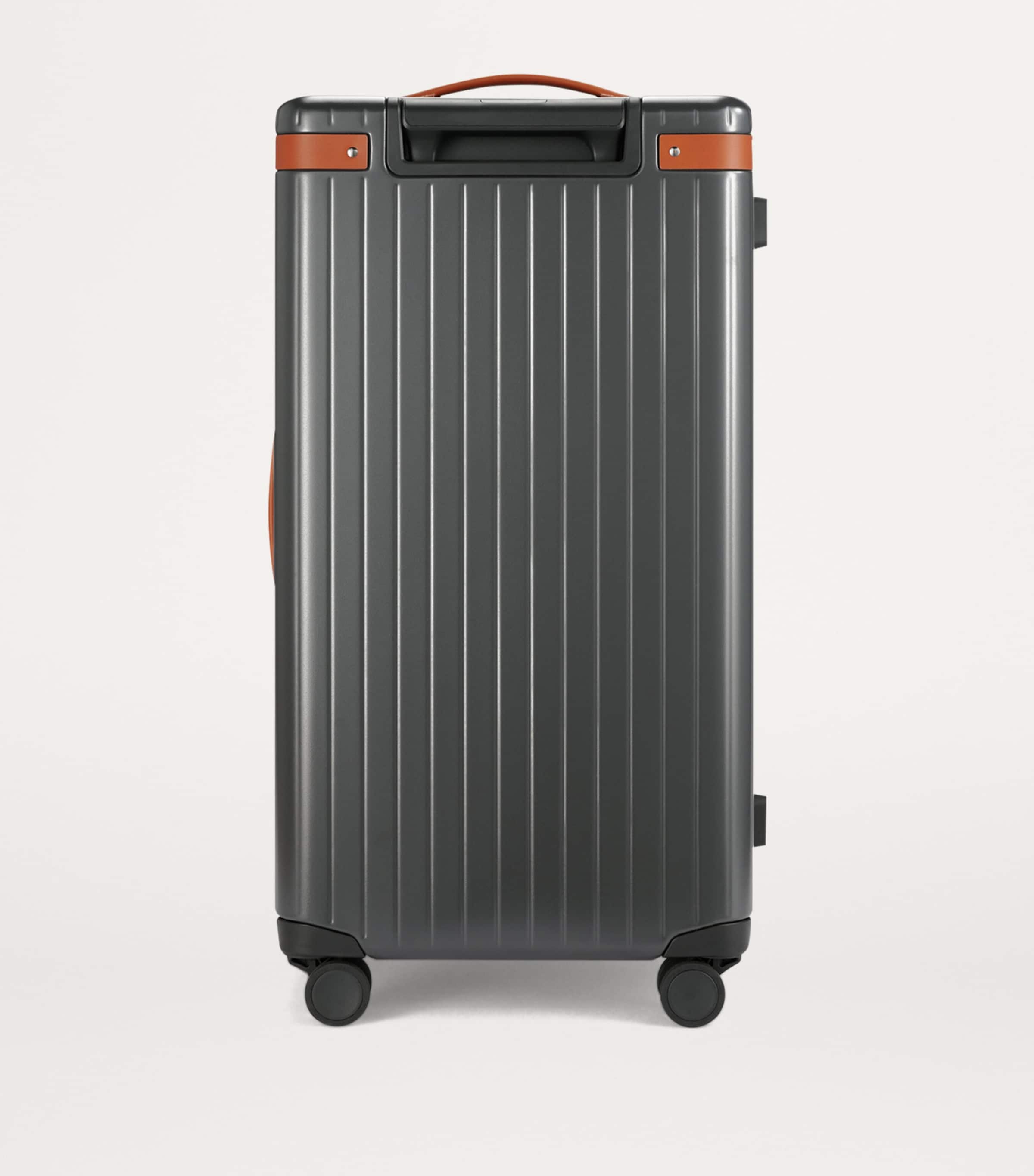 Trunk Spinner Check-In Suitcase (73cm) GREY/ COGNAC Image 4