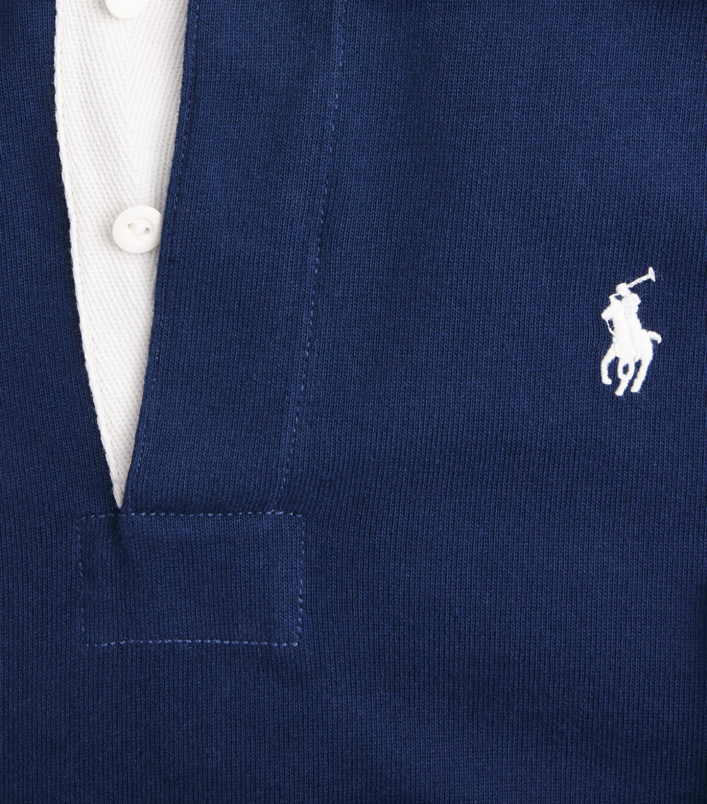 Polo Ralph Lauren Womens Cotton Rugby Shirt Eastside Royal Image 6