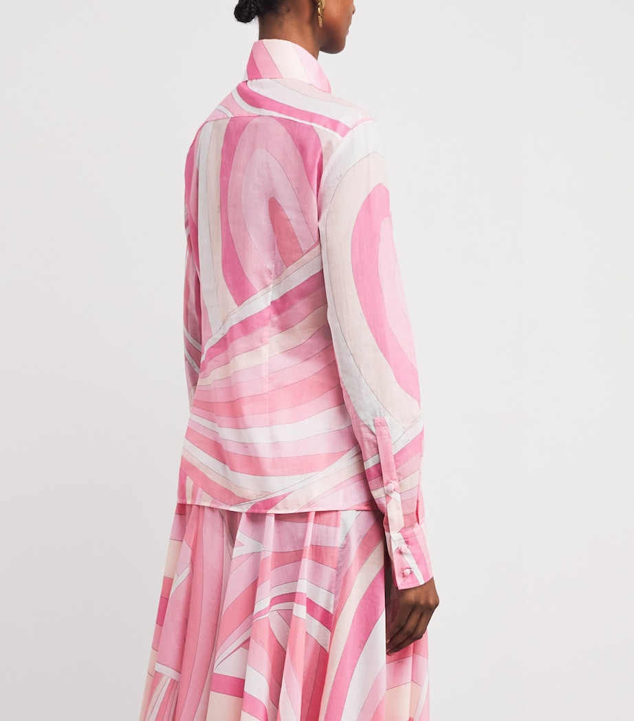 Cotton Printed Blouse 040 ROSA Image 4