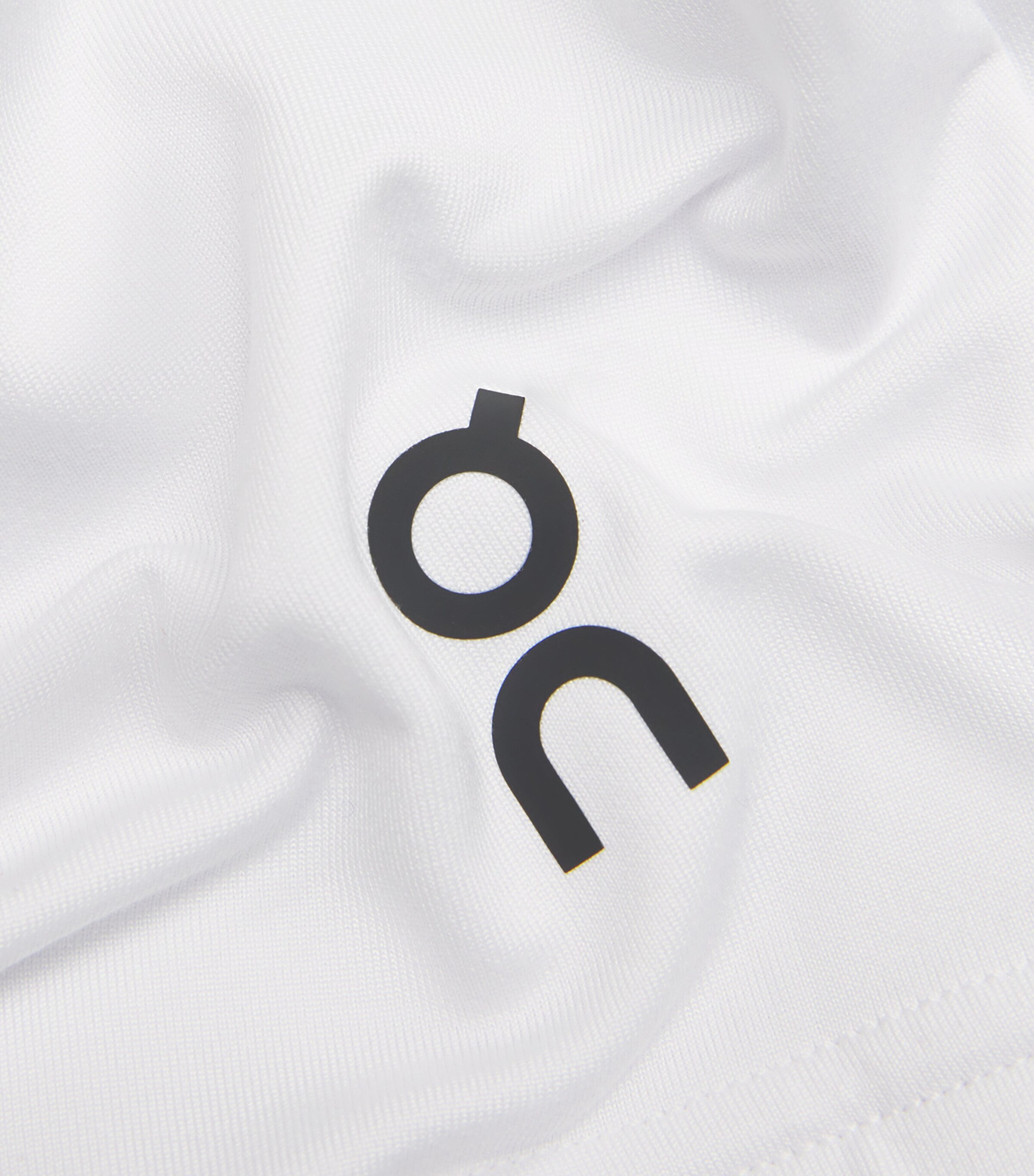 Long-Sleeve Studio Crop Top WHITE Image 5