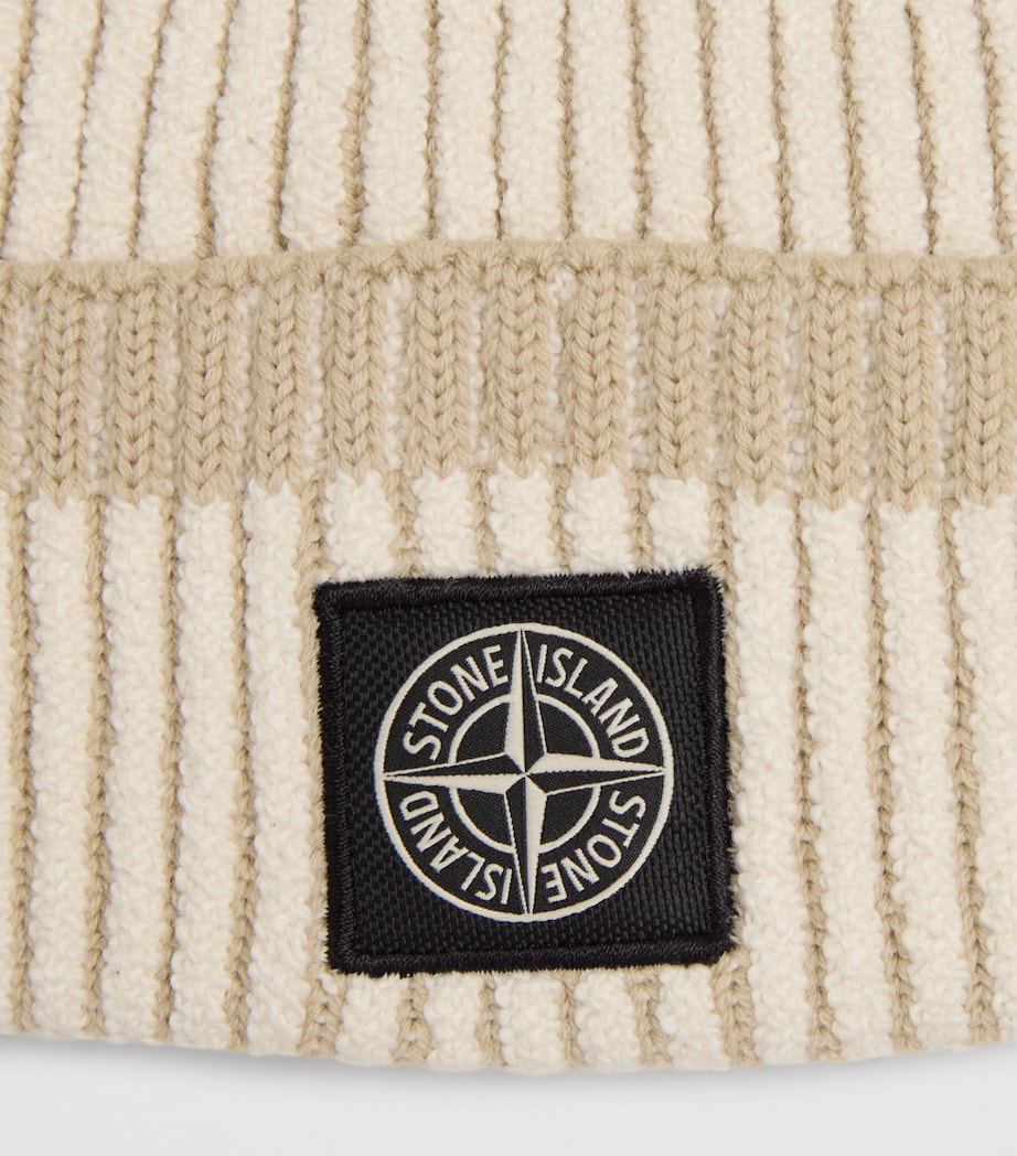 Wool-Blend Compass Beanie V0093 Image 3