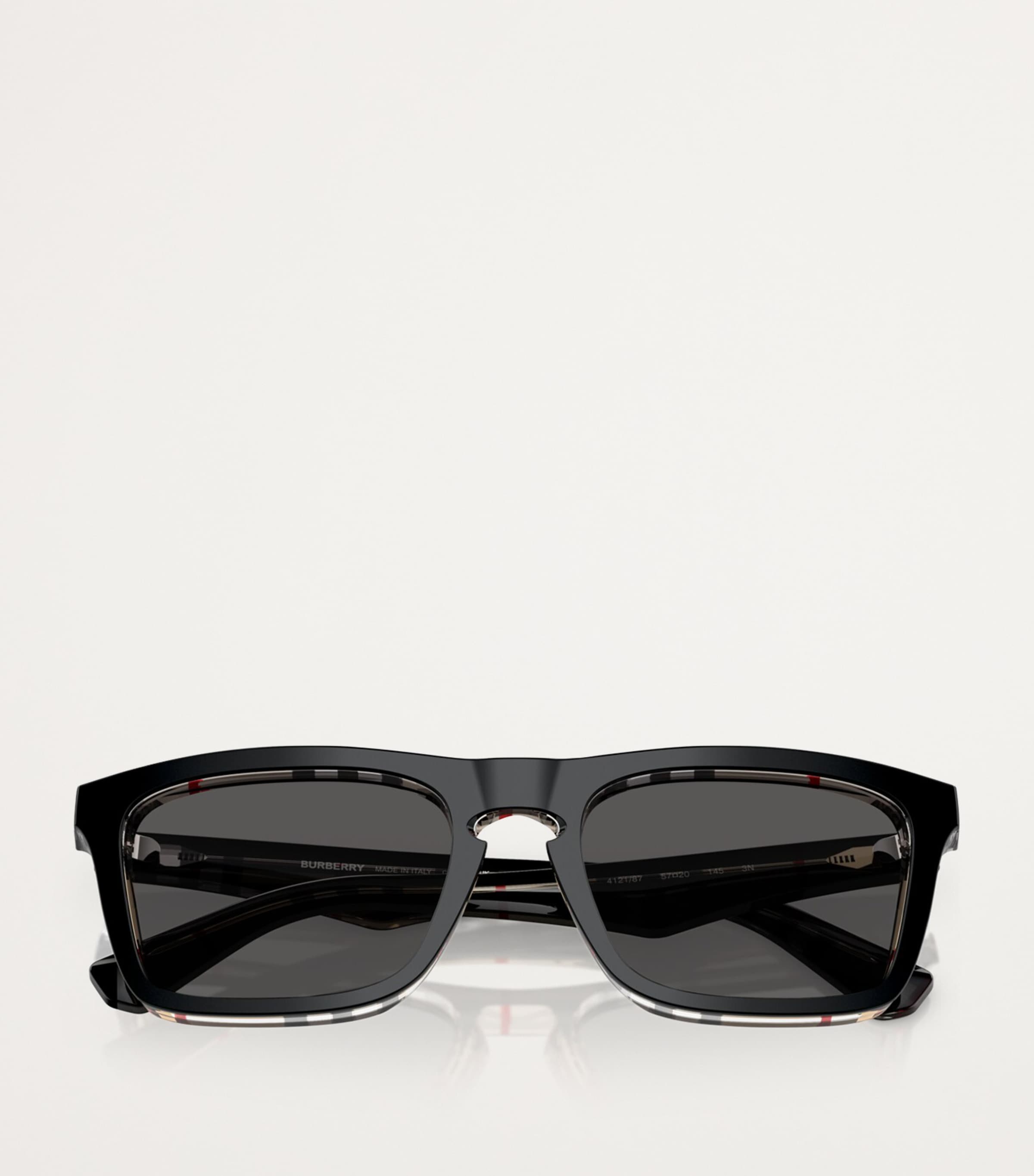 サングラス BURBERRY ACETATE SUNGLASSES Burberry Acetate Square Sunglasses | Harrods UK