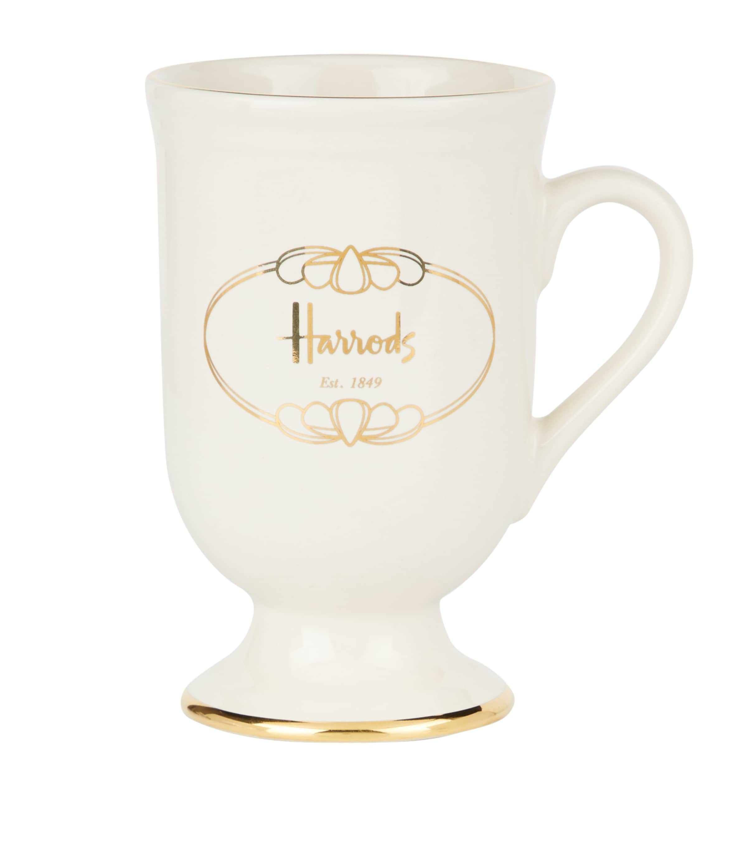 Harrods Pedestal Logo Mug In Neutral