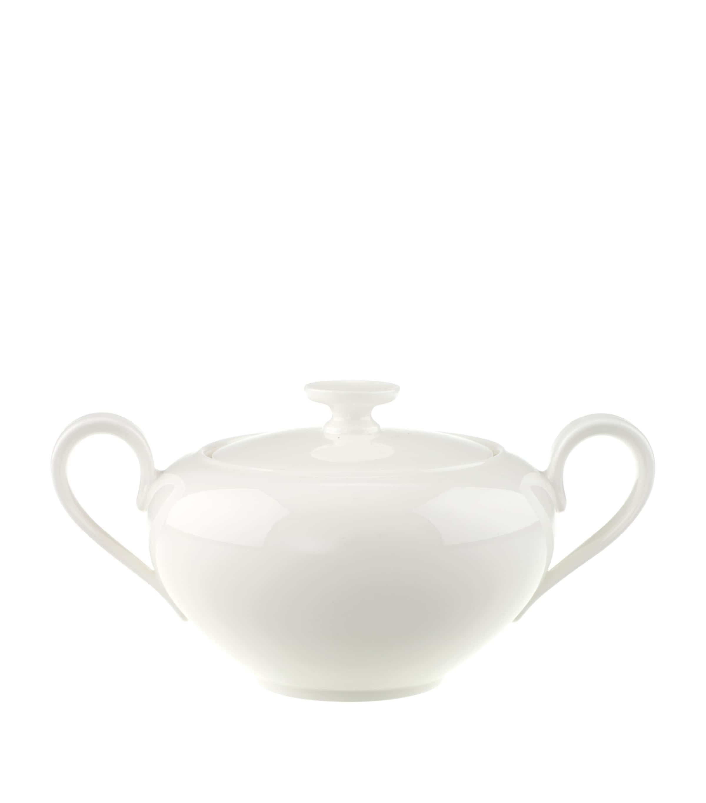 Villeroy & Boch Anmut Sugar And Jam Pot In White