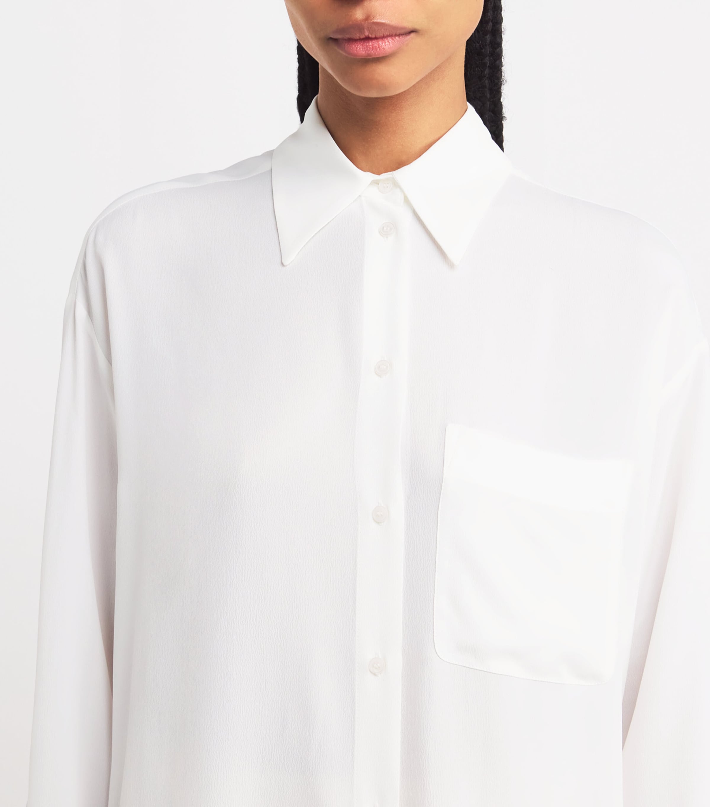 Oversized Shirt WHITE Image 6