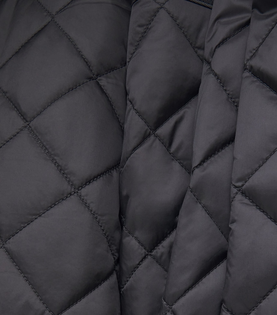 Reversible Quilted Jacket BLACK Image 5