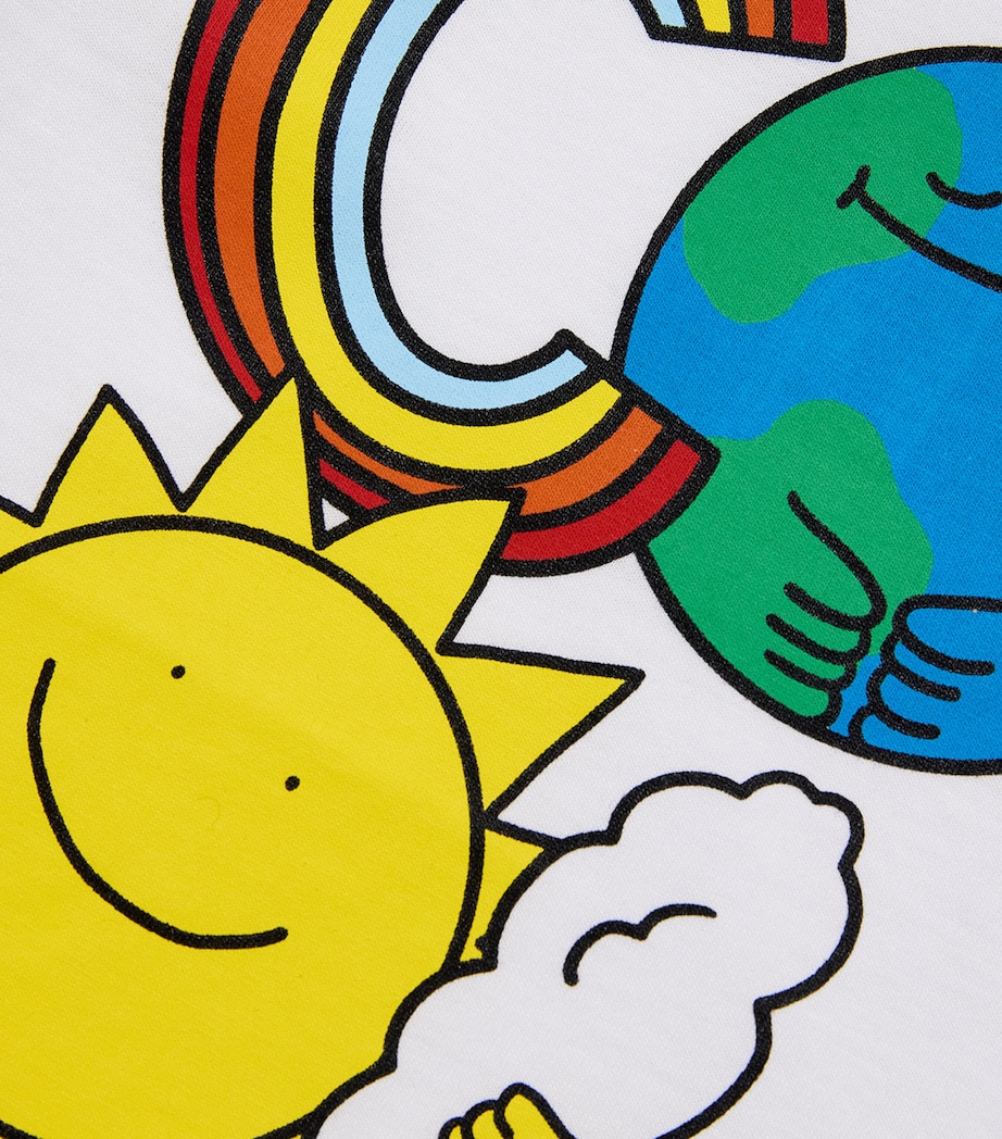 Cotton Earth Friends T-Shirt (3-36 Months) 100WHITE Image 3