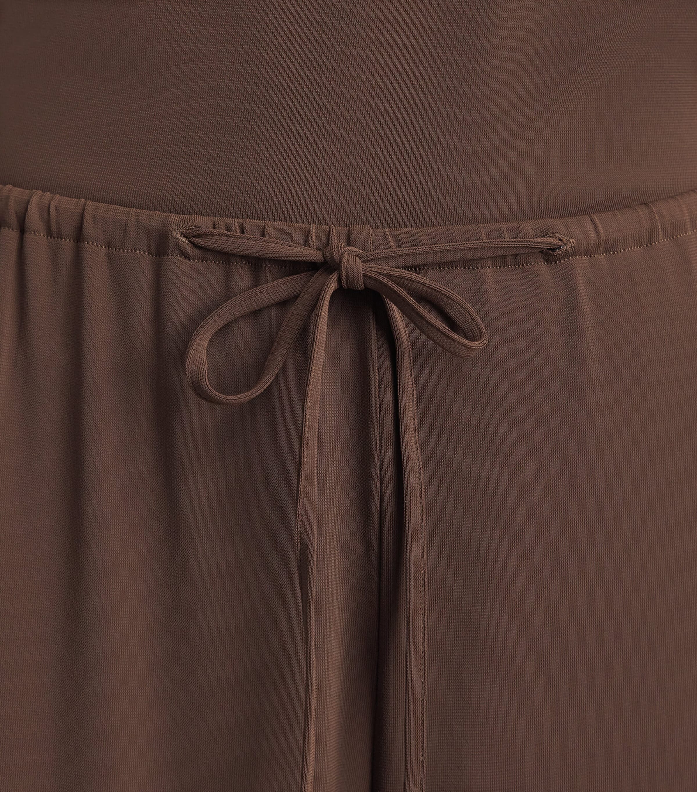 Eres Womens Drawstring Zelie Trousers Chocolat Noir Image 3