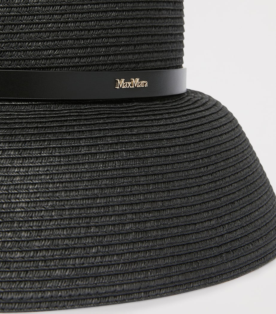 Wide-Brim Hat BLACK Image 2