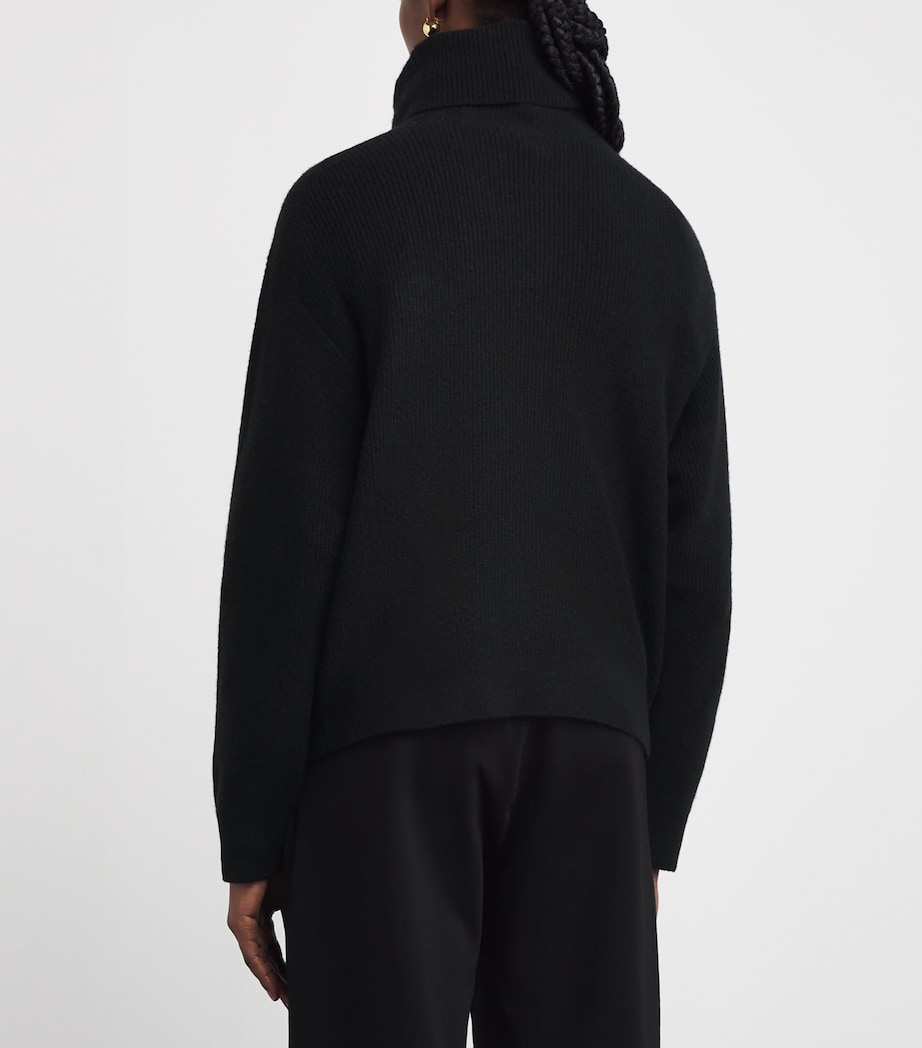 Cashmere Aria Sweater BLACK Image 4