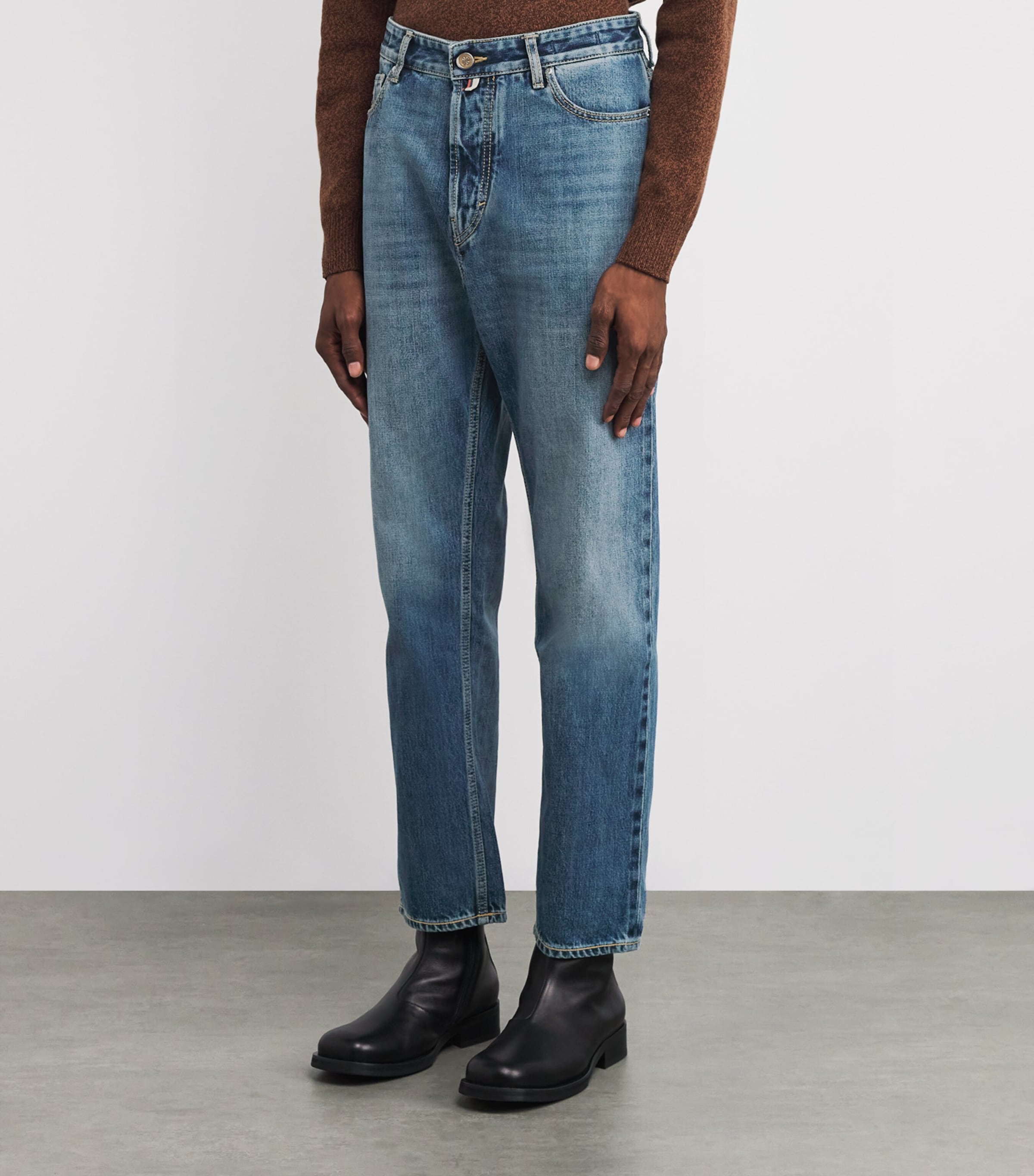 JACOB COHËN Blue Sean Relaxed Jeans | Harrods SG