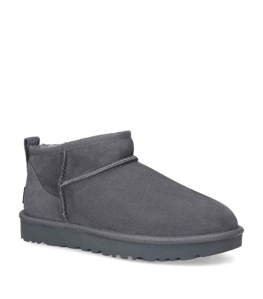 Suede Classic Ultra Mini Boots GREY Image 3
