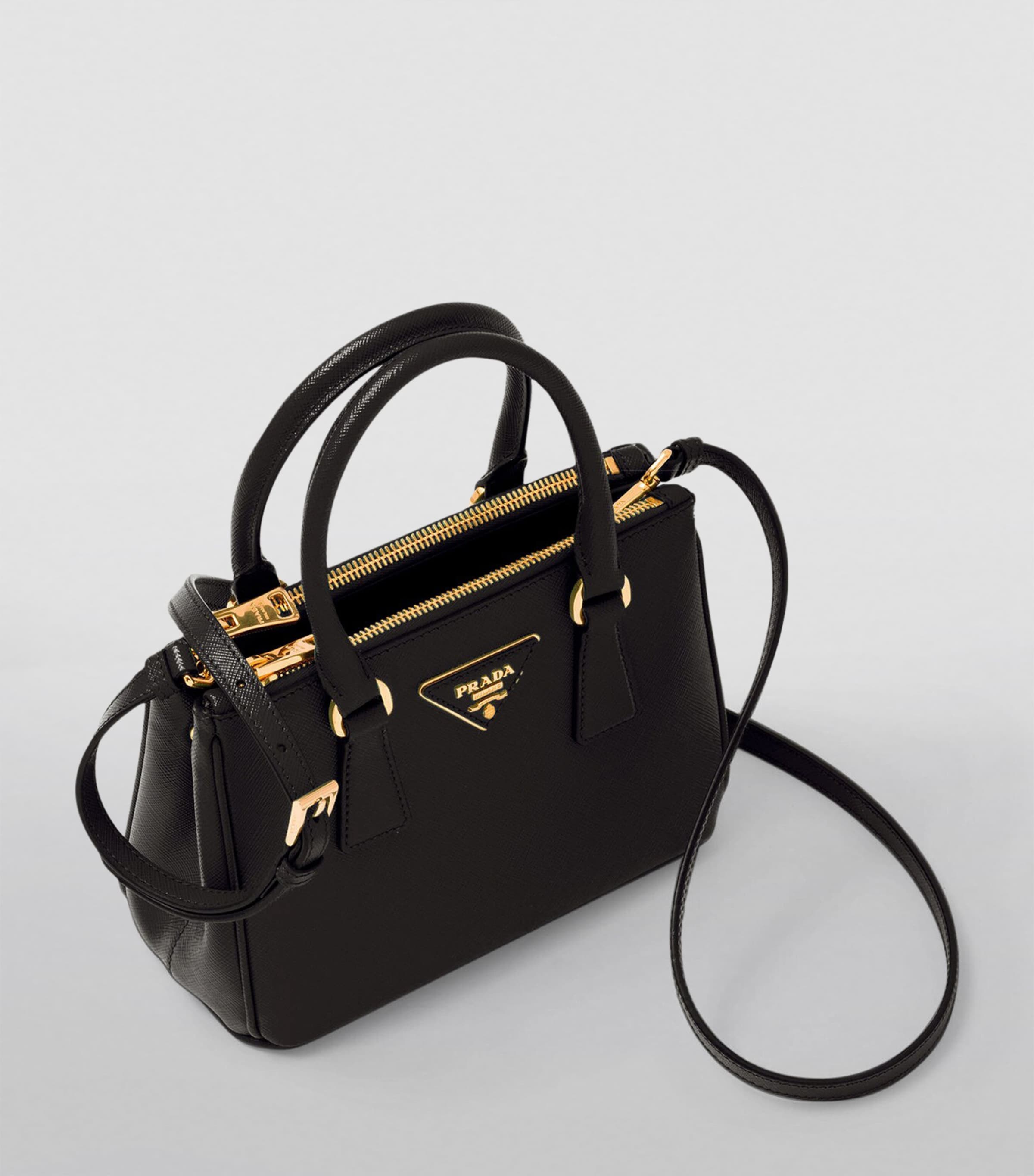 Mini Leather Galleria Top-Handle Bag F0002 Image 2