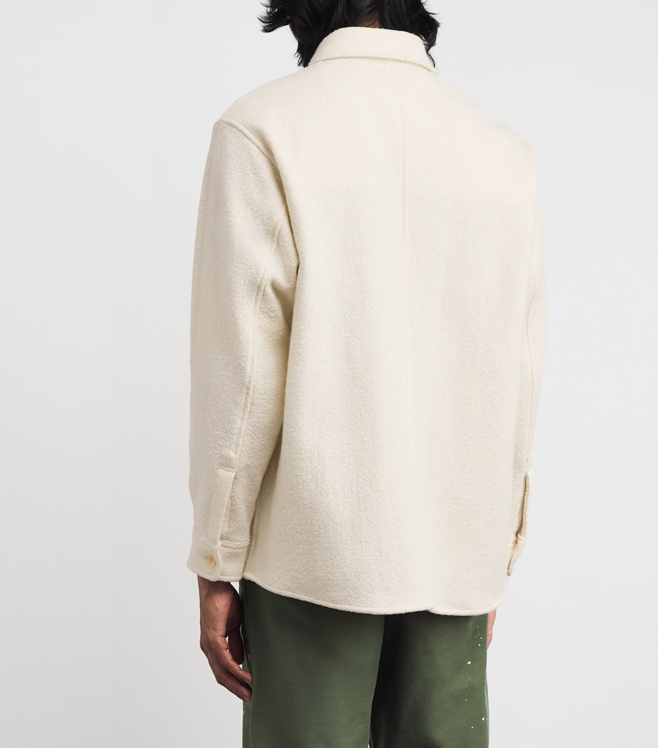 Wool Tweed Jacket IVORY WHITE Image 4