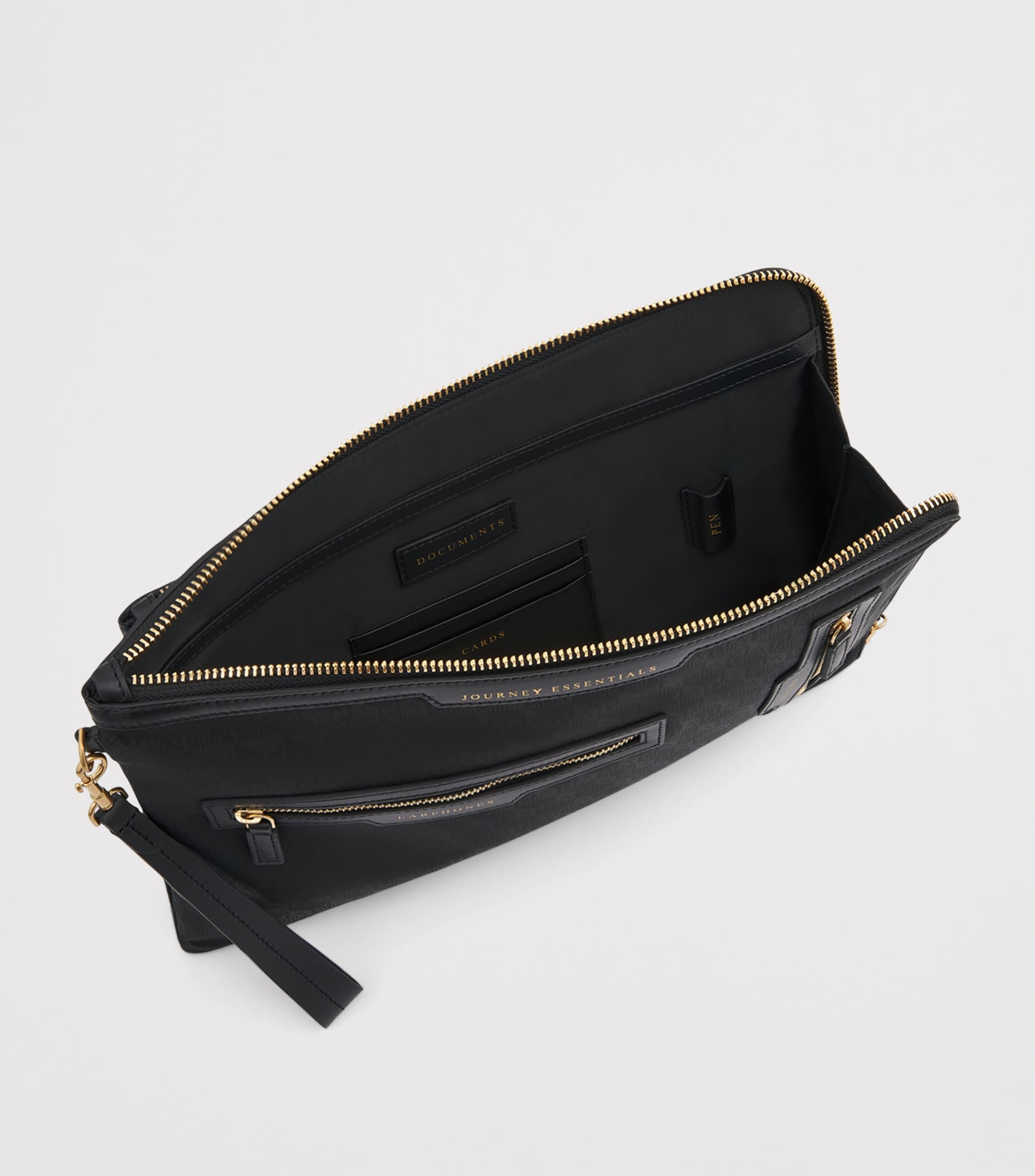 Jacquard Logo Journey Essentials Pouch BLACK Image 5