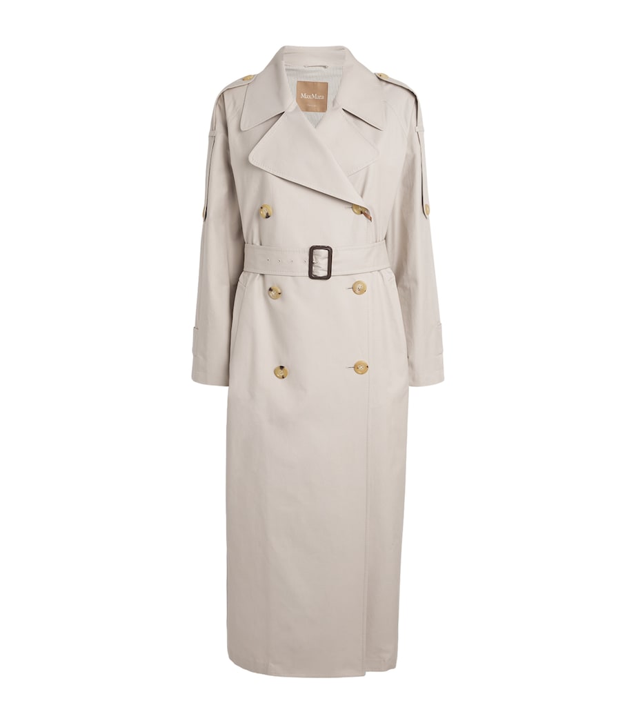 Belted Trench Coat ECRU Image 1