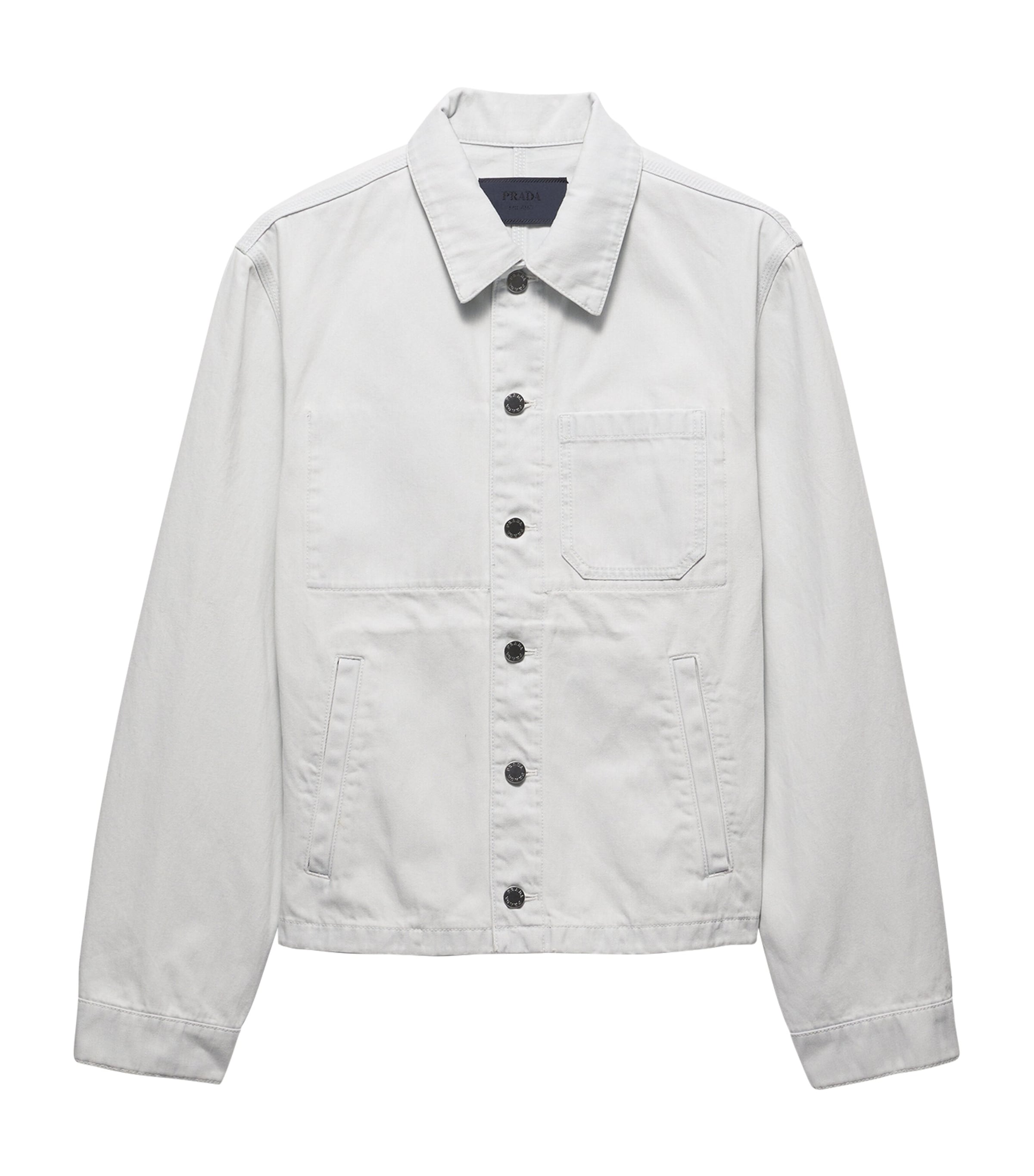 Prada Mens Blouson Denim Jacket Image 1