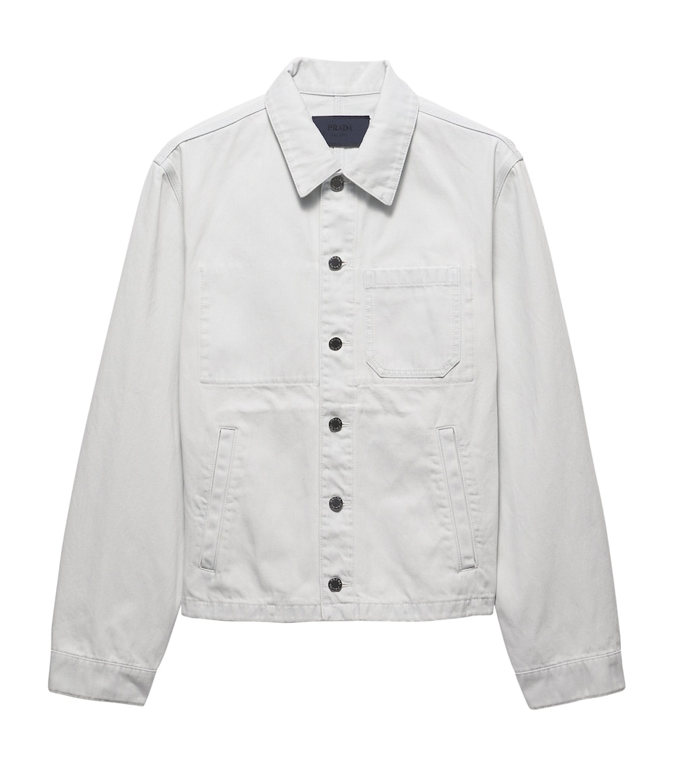 Prada Blouson Denim Jacket