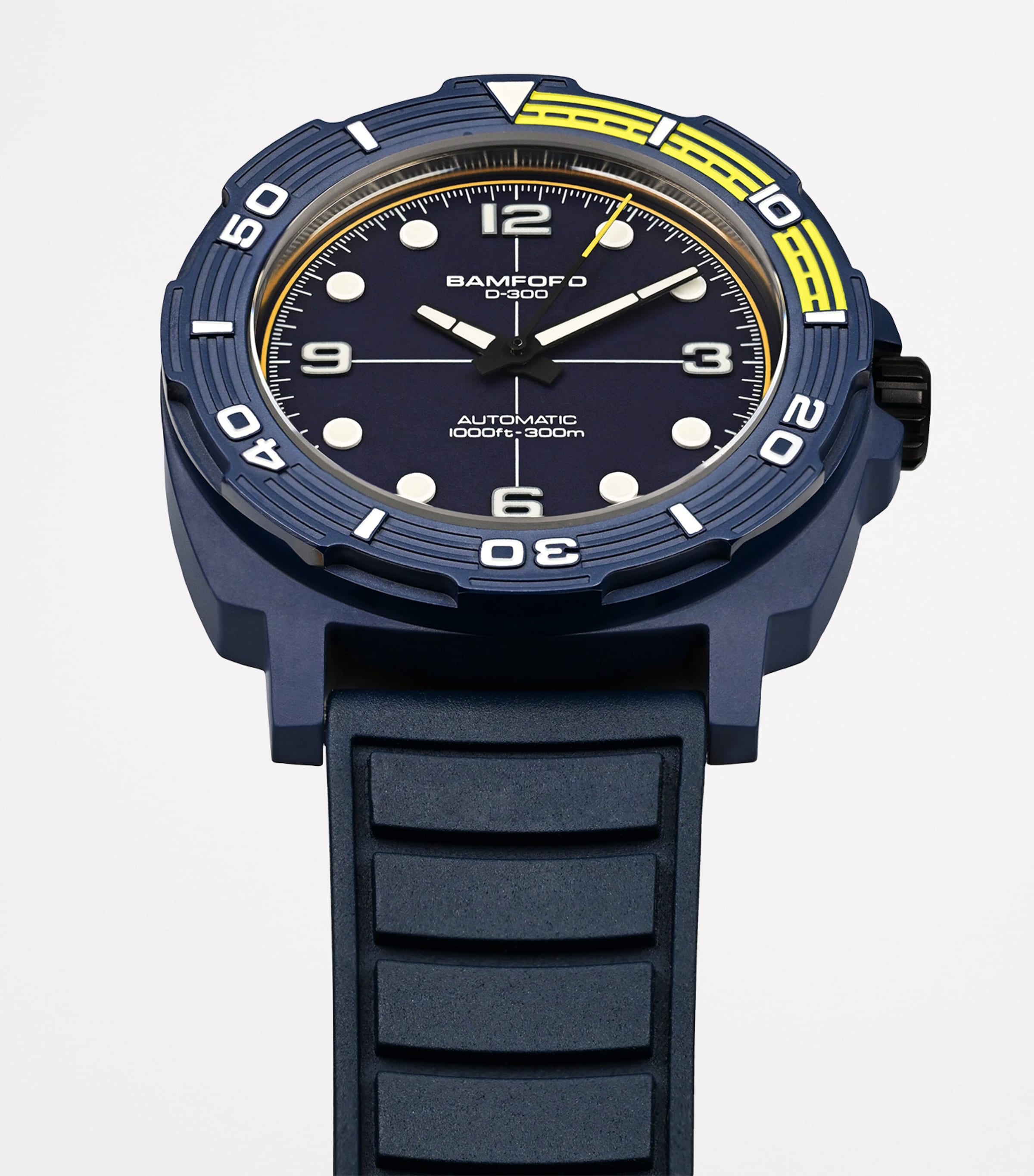 Ceramic D-300 Dive Watch 42mm BLUE Image 2