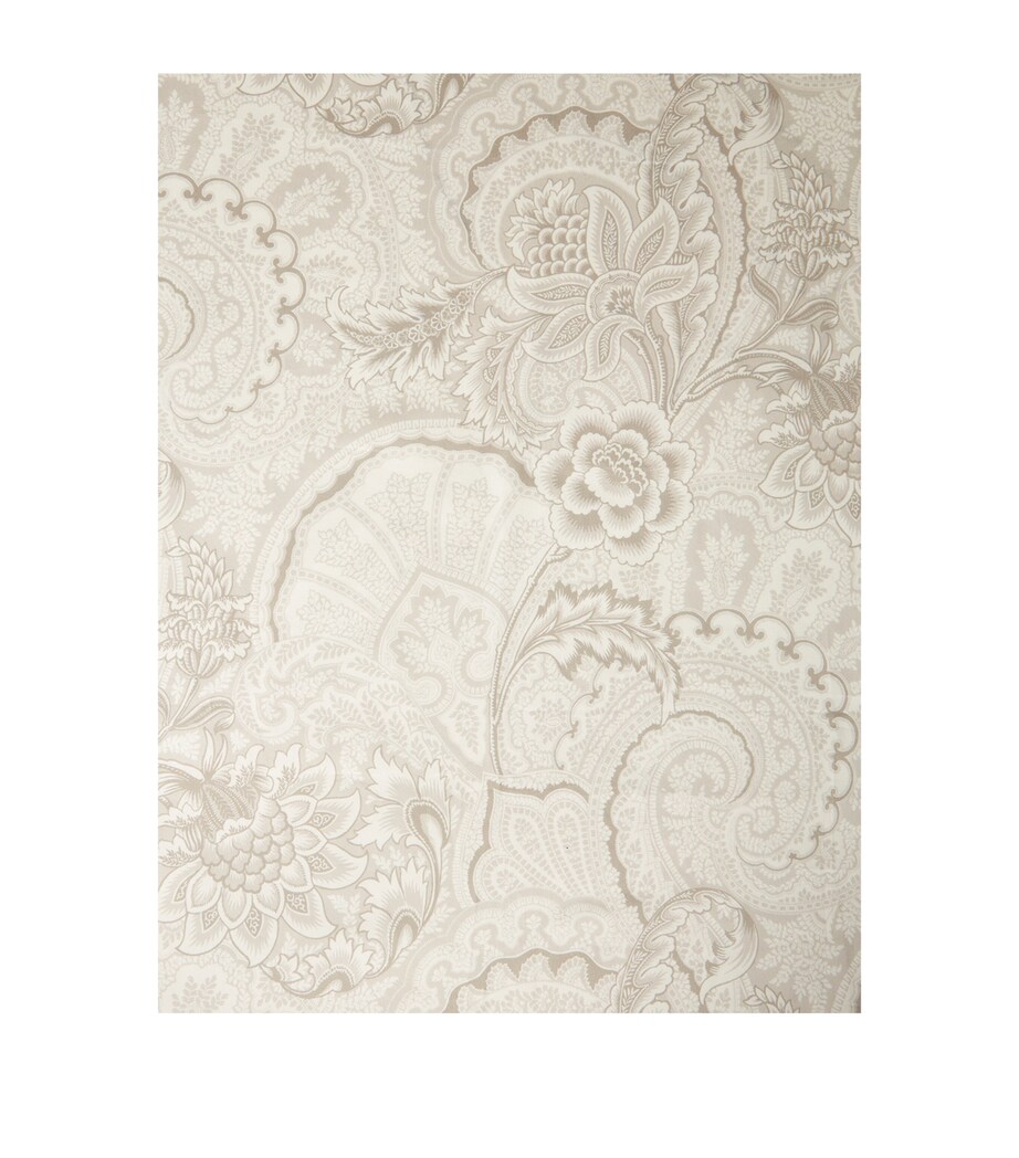 Etro Cotton Bloom Super King Duvet Set (260cm x 220cm) Grey Image 1