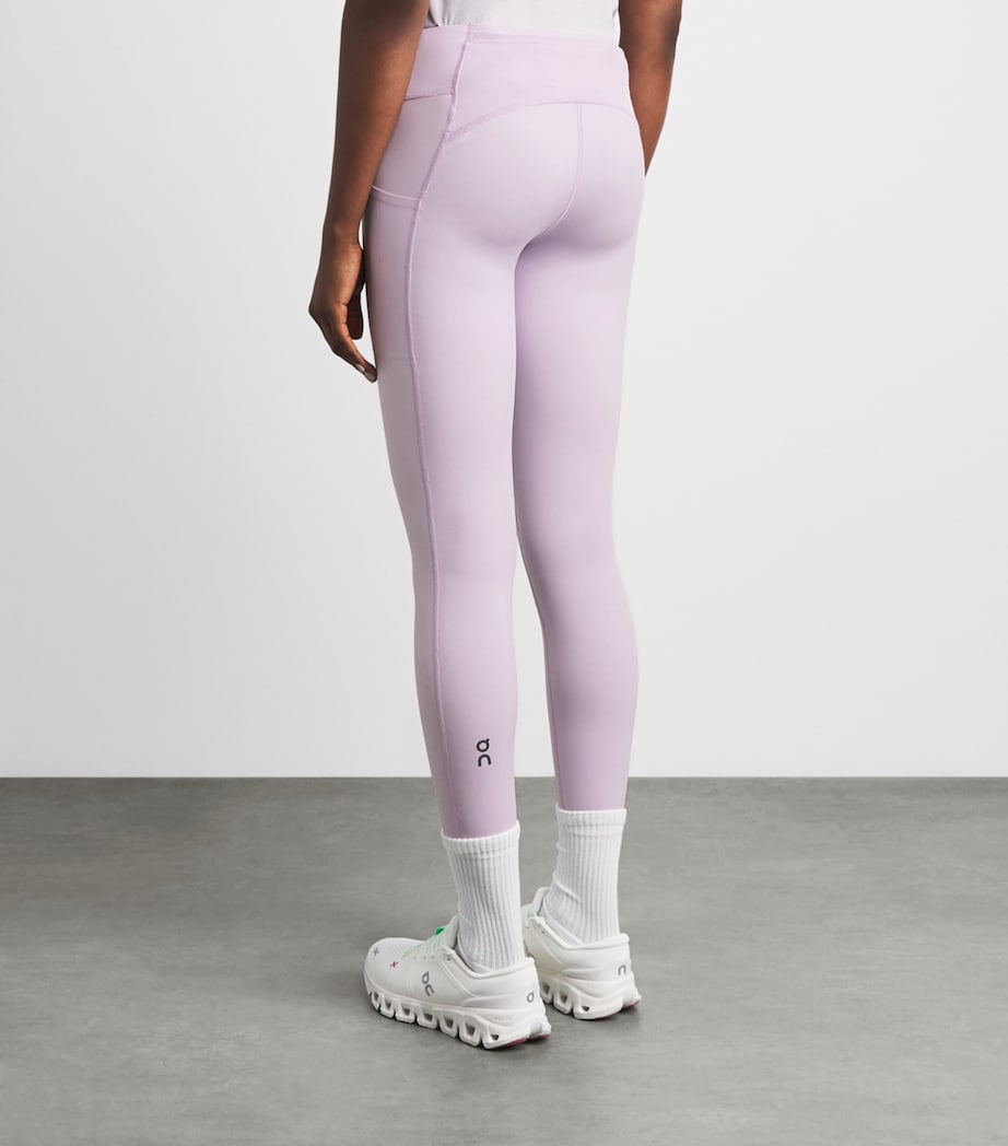 On Womens Studio 7/8 Leggings Foxglove Image 5
