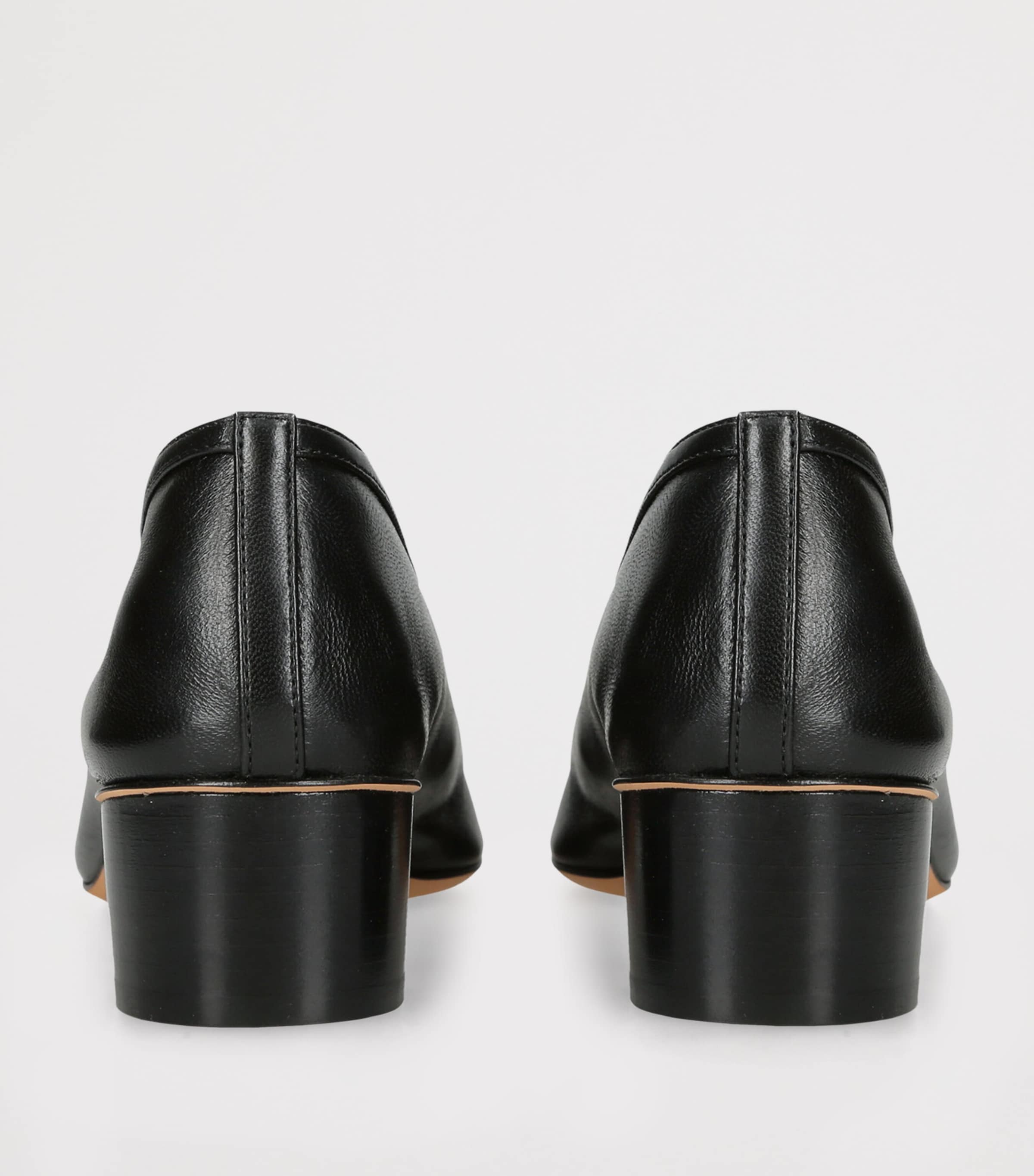 Le Monde Beryl Womens Leather Luna Pumps 30 Black Image 4