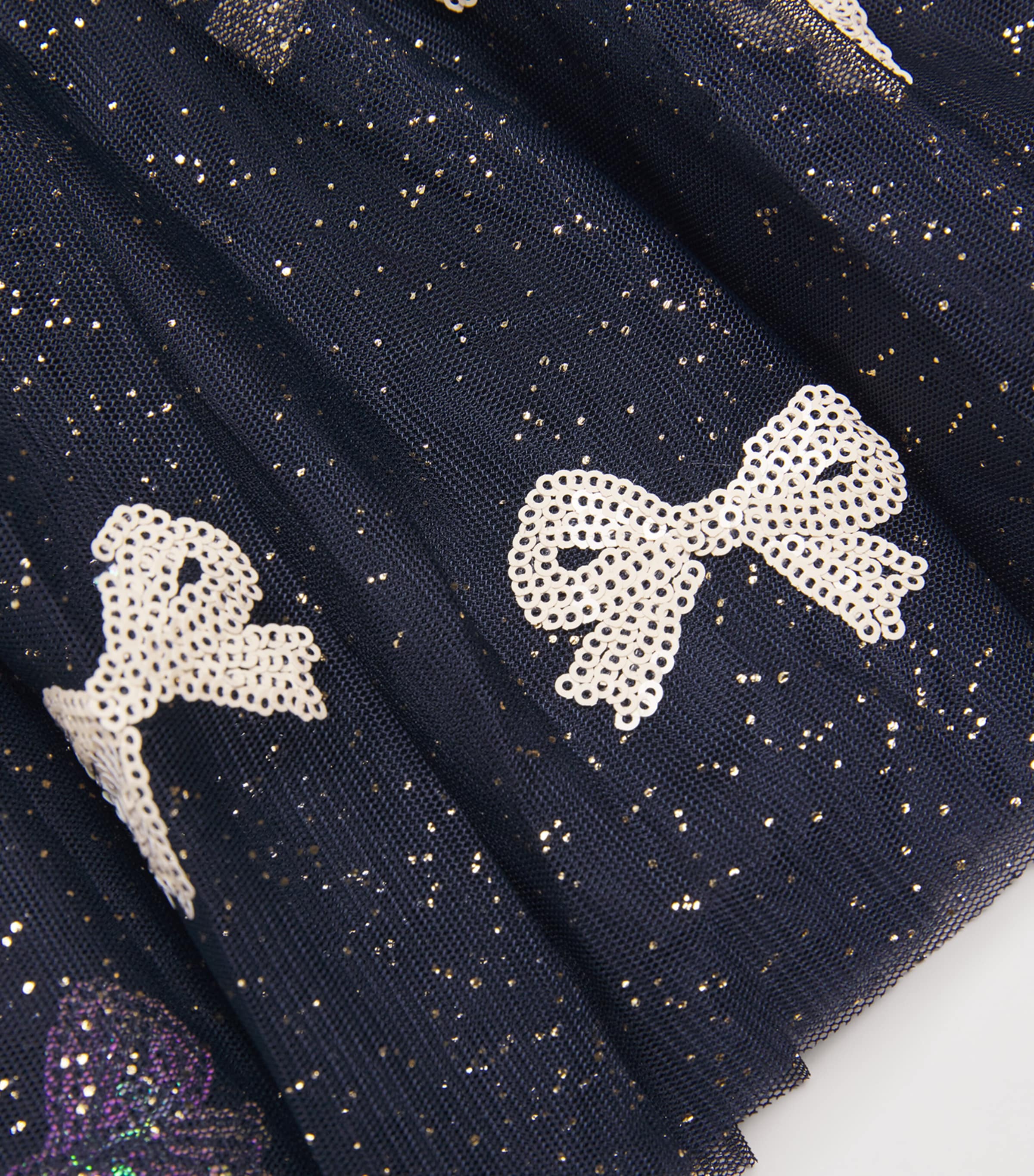 Sequin-Detail Yvonne Skirt (9 Months-4 Years) P30060 BOWIE NIGHT Image 3