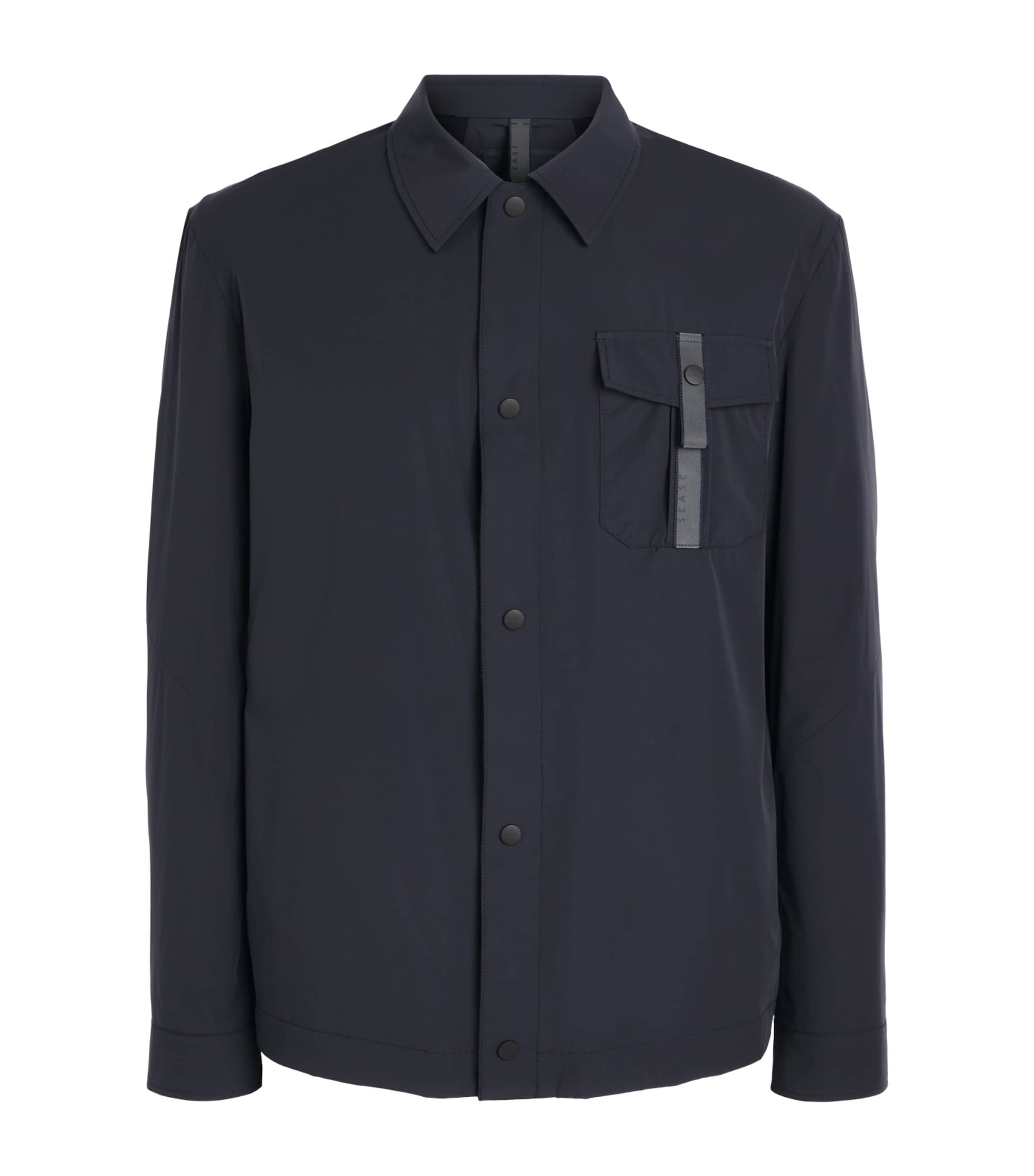 Sease Mens Jib Set Overshirt Dark Blue Image 1