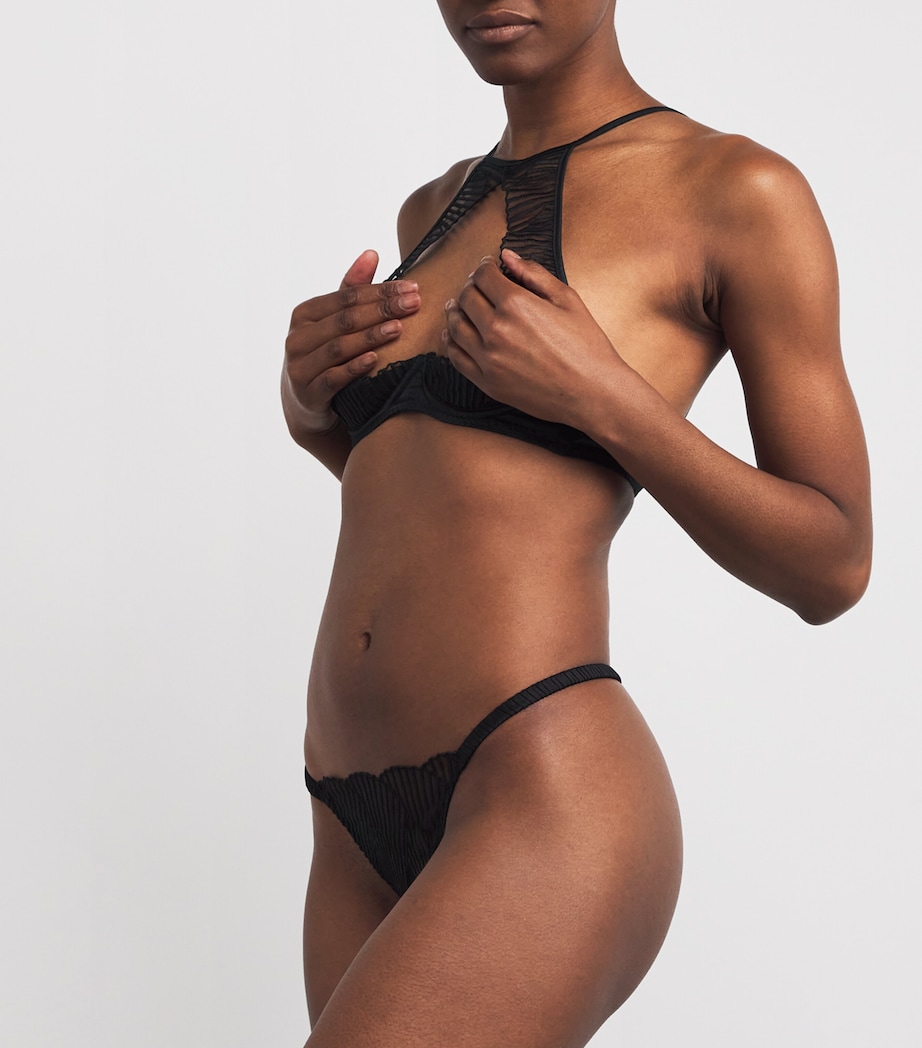 Athena Open Thong BLACK Image 2