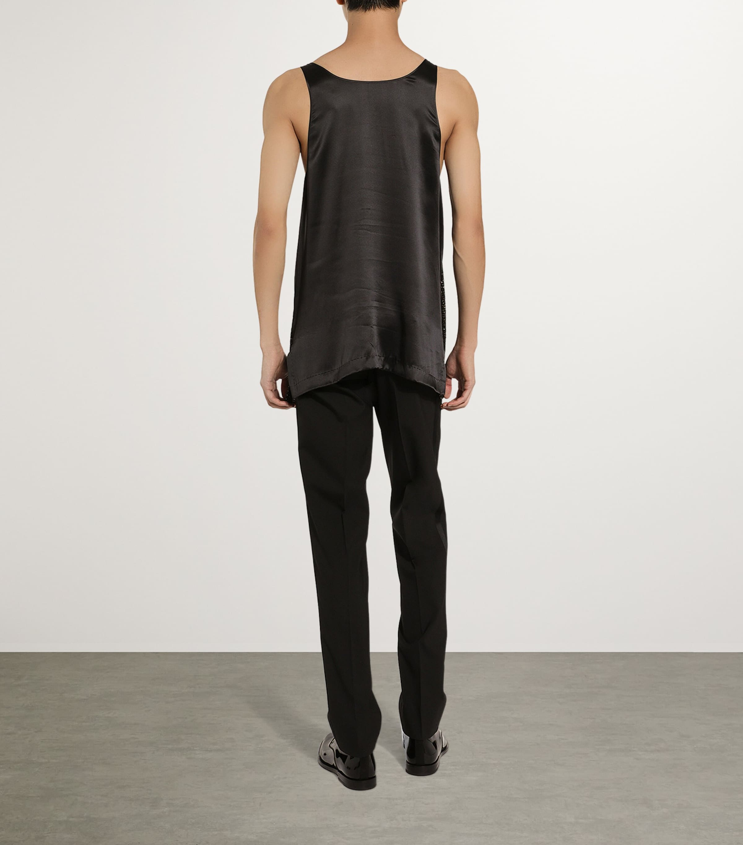 Silk Embellished Tank Top S9000-MULTI Image 6