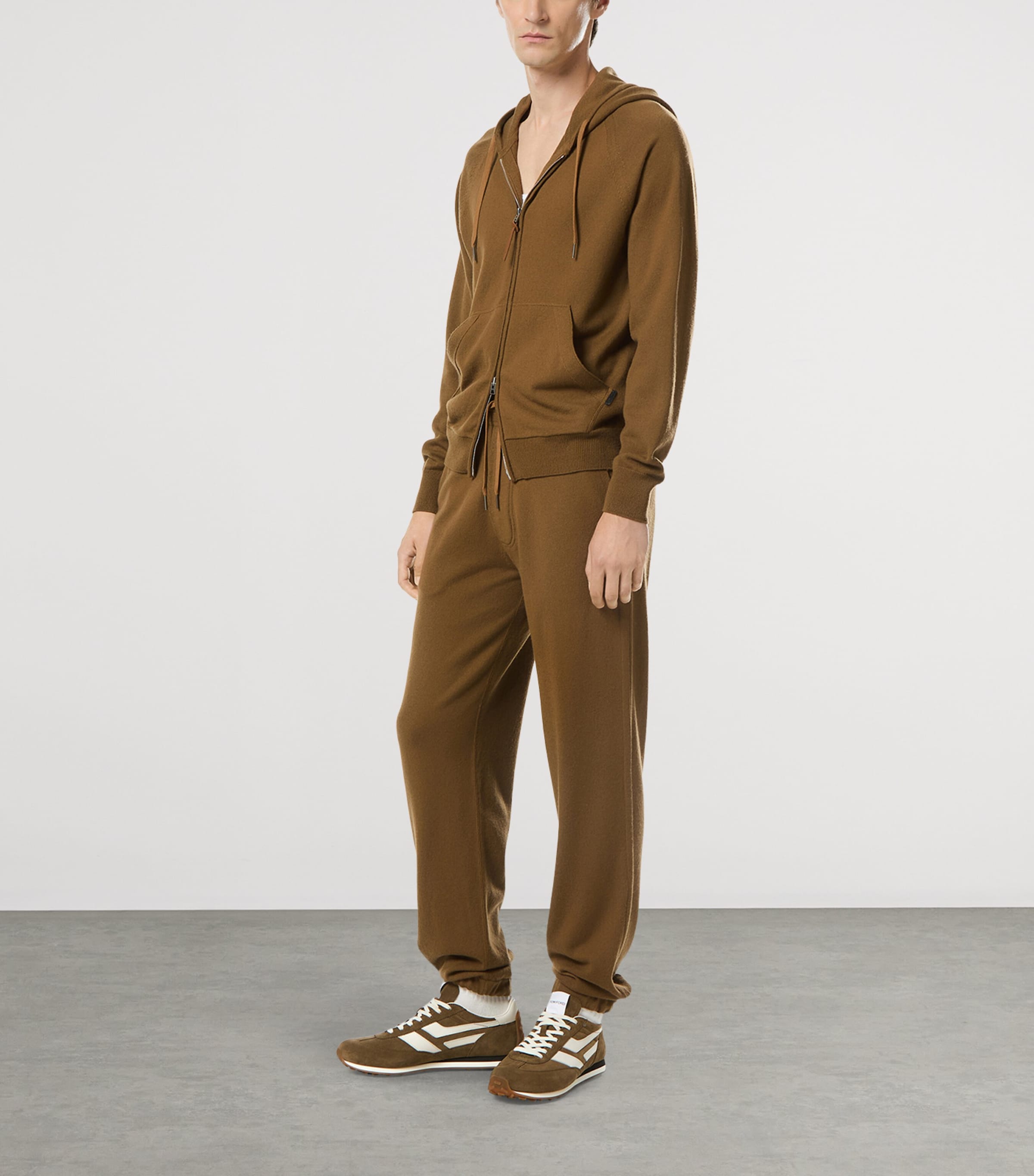 Cashmere-Wool Drawstring Sweatpants EBN Image 4
