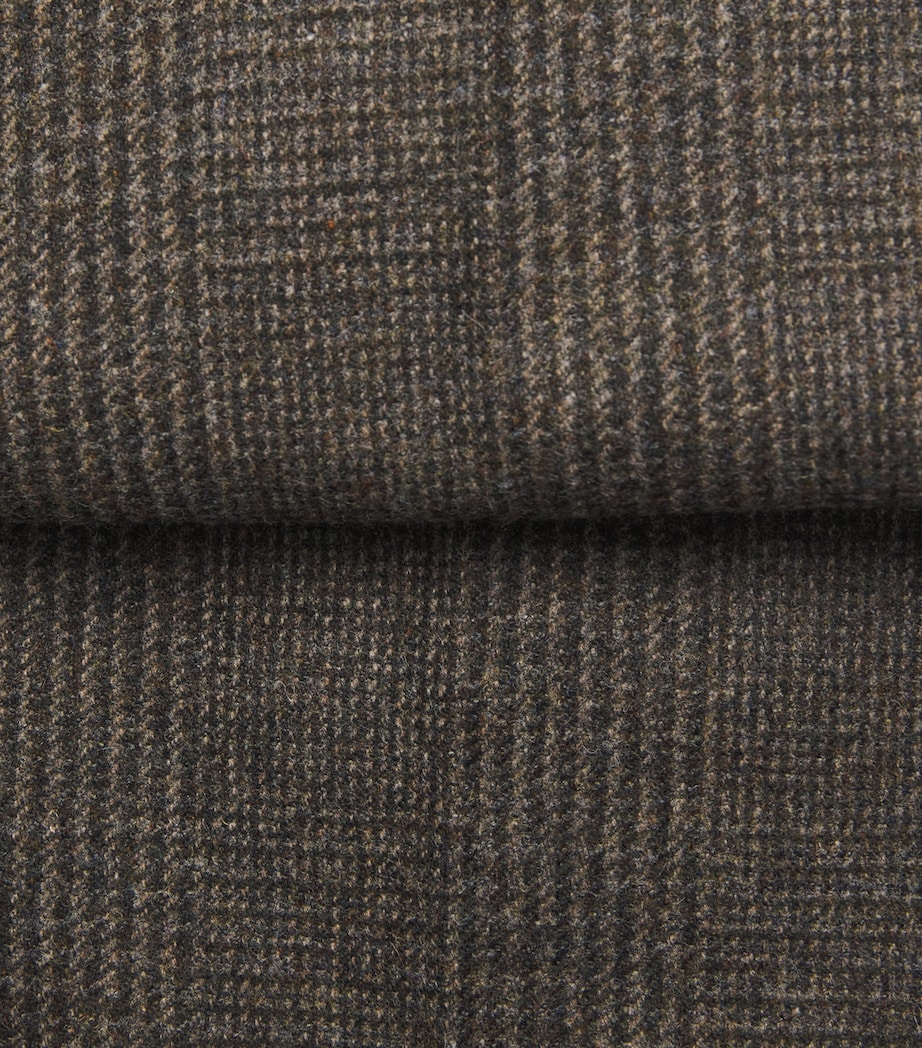 Wool Pleated Wide-Leg Trousers BRWPL Image 5